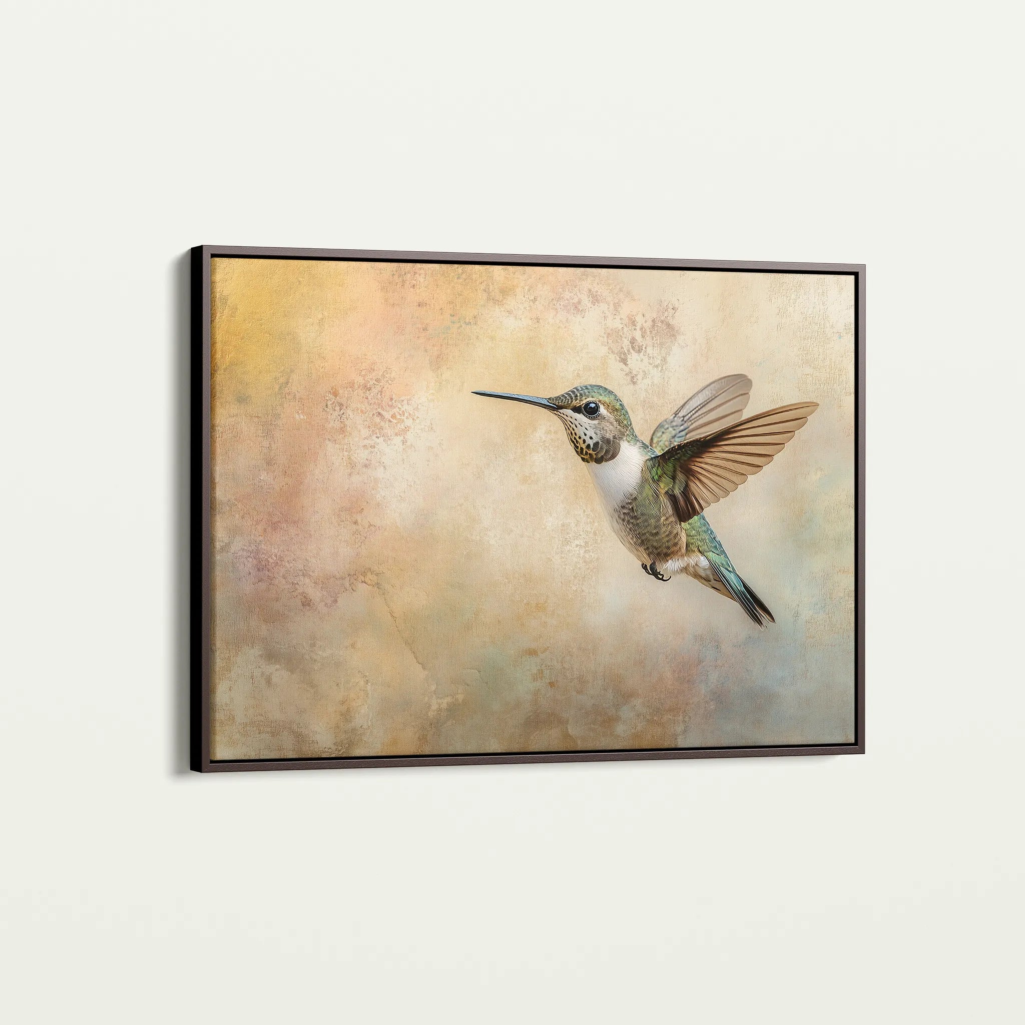 Animals 149 Canvas Art 18" x 24" / 45 x 60 cm / Black