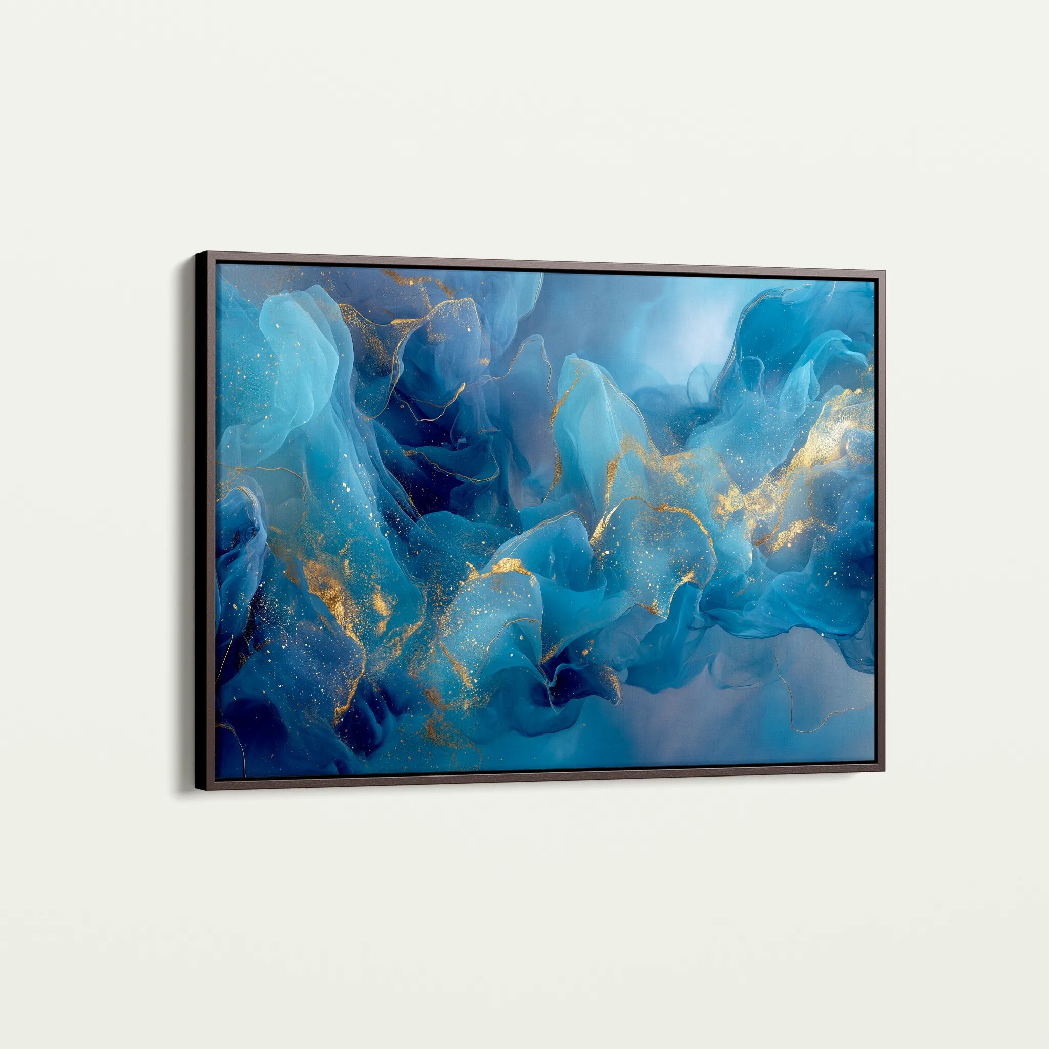 Abstract 1491 Canvas Art 18" x 24" / 45 x 60 cm / Black