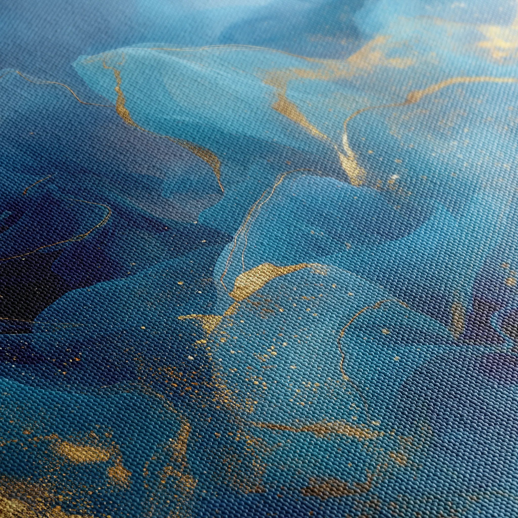 Abstract 1491 Canvas Art 18" x 24" / 45 x 60 cm / Black