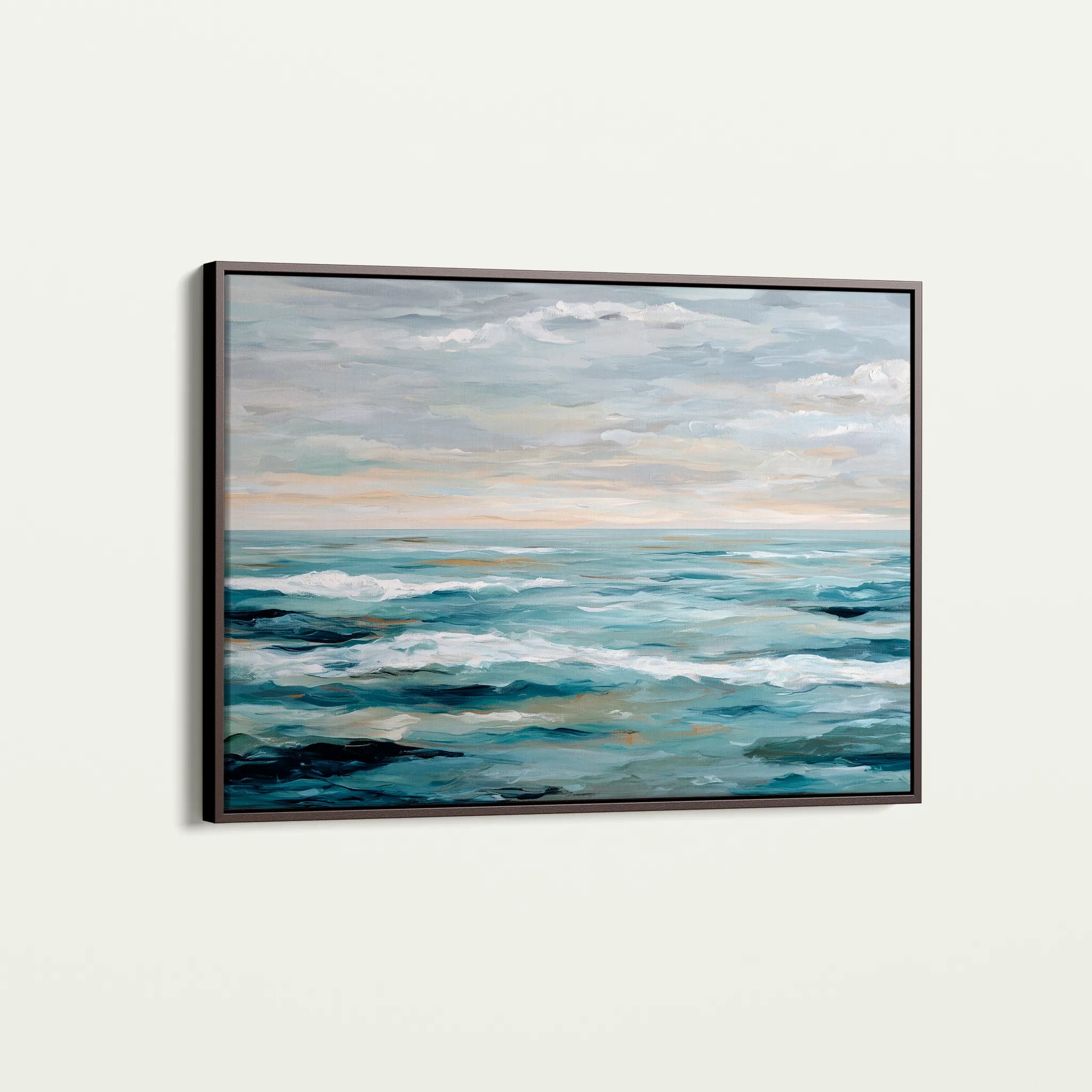 Abstract 1493 Canvas Art 18" x 24" / 45 x 60 cm / Black