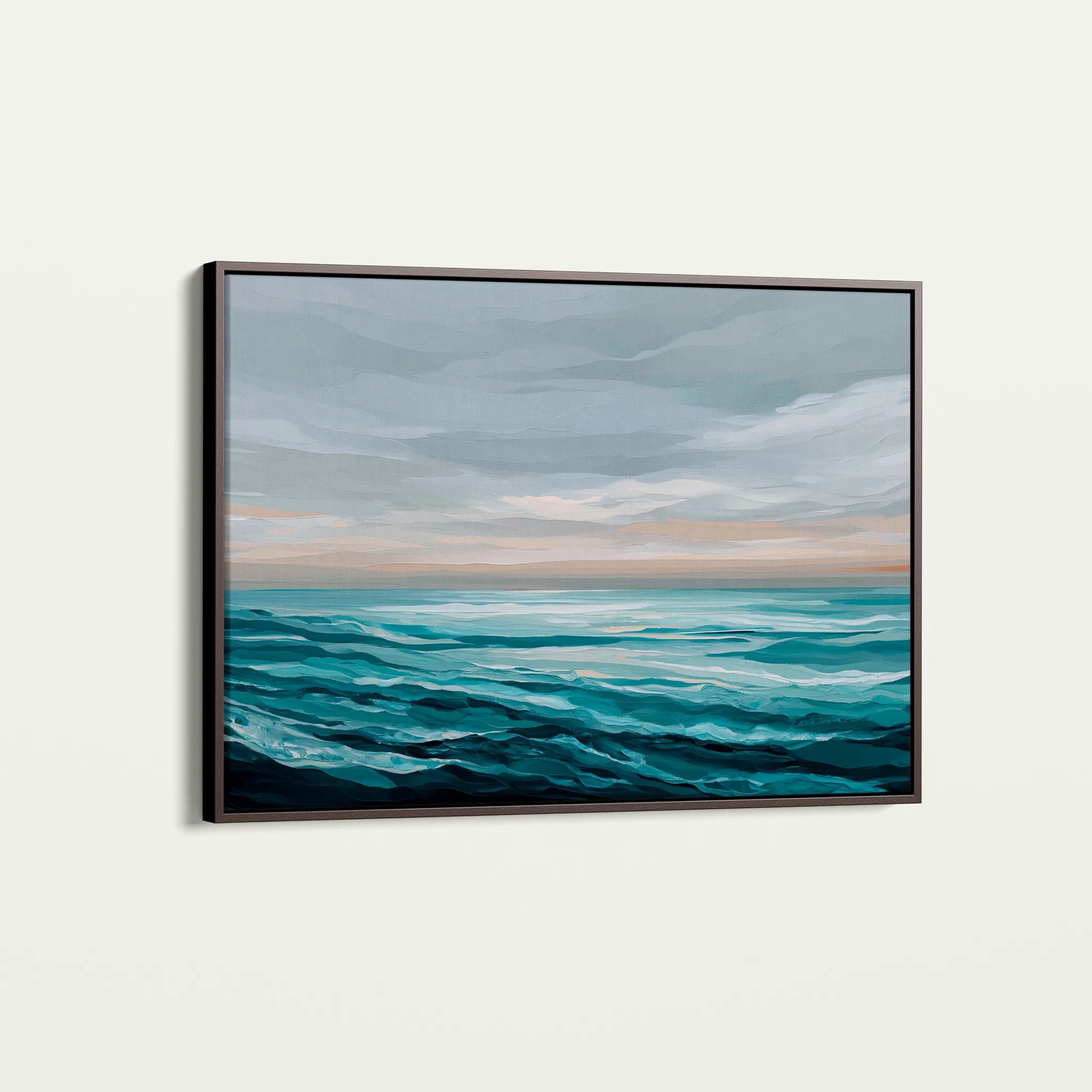 Abstract 1496 Canvas Art 18" x 24" / 45 x 60 cm / Black