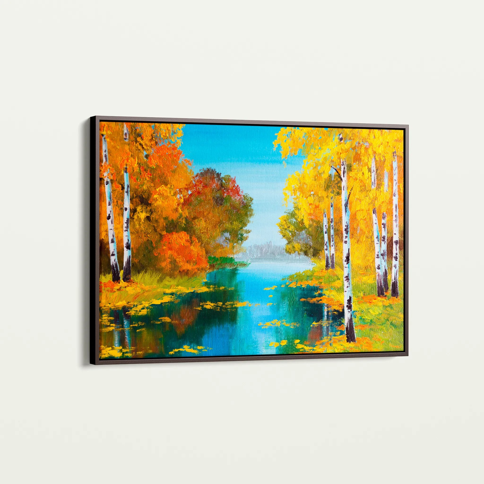 Landscape 151 Canvas Art 18" x 24" / 45 x 60 cm / Black