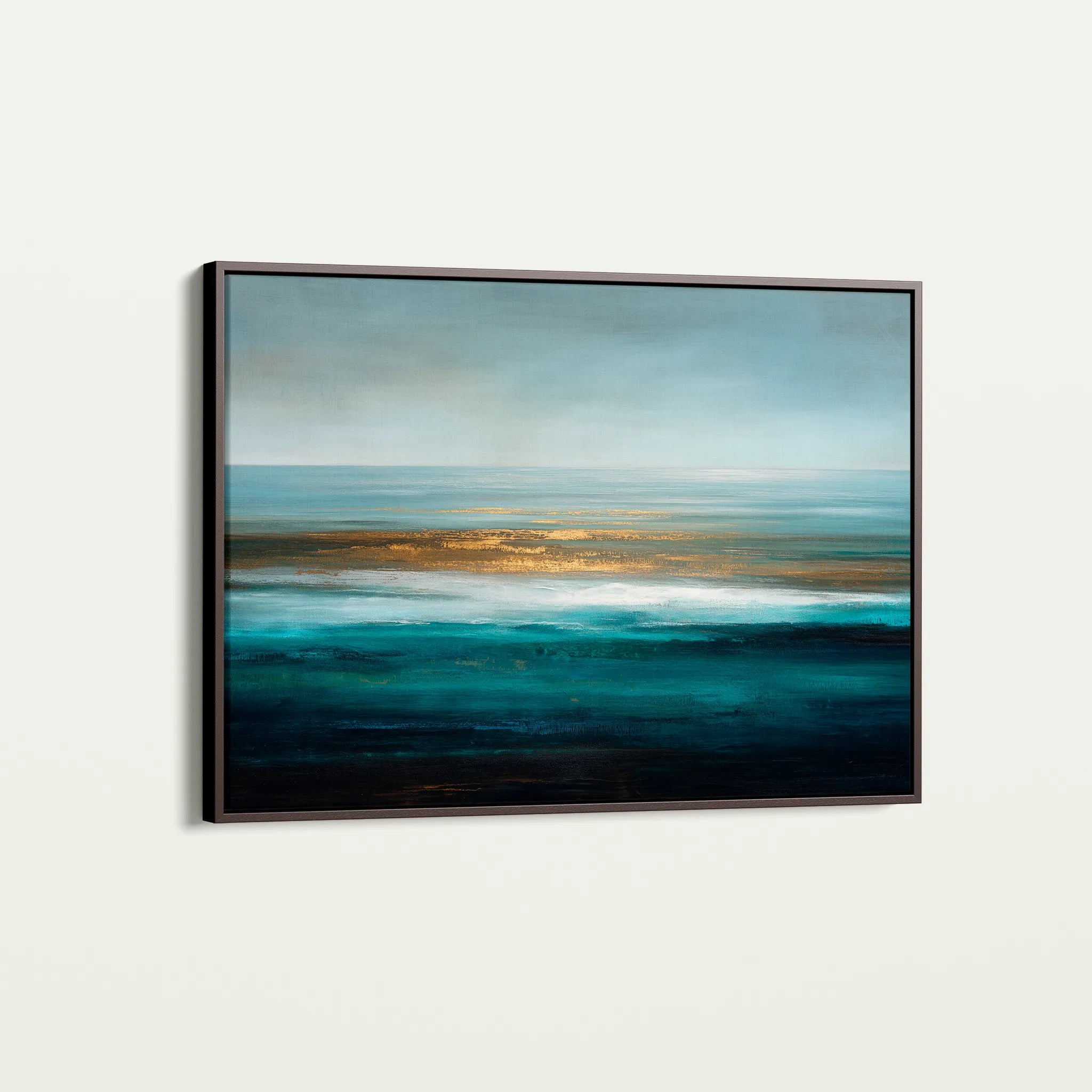 Abstract 1518 Canvas Art 18" x 24" / 45 x 60 cm / Black