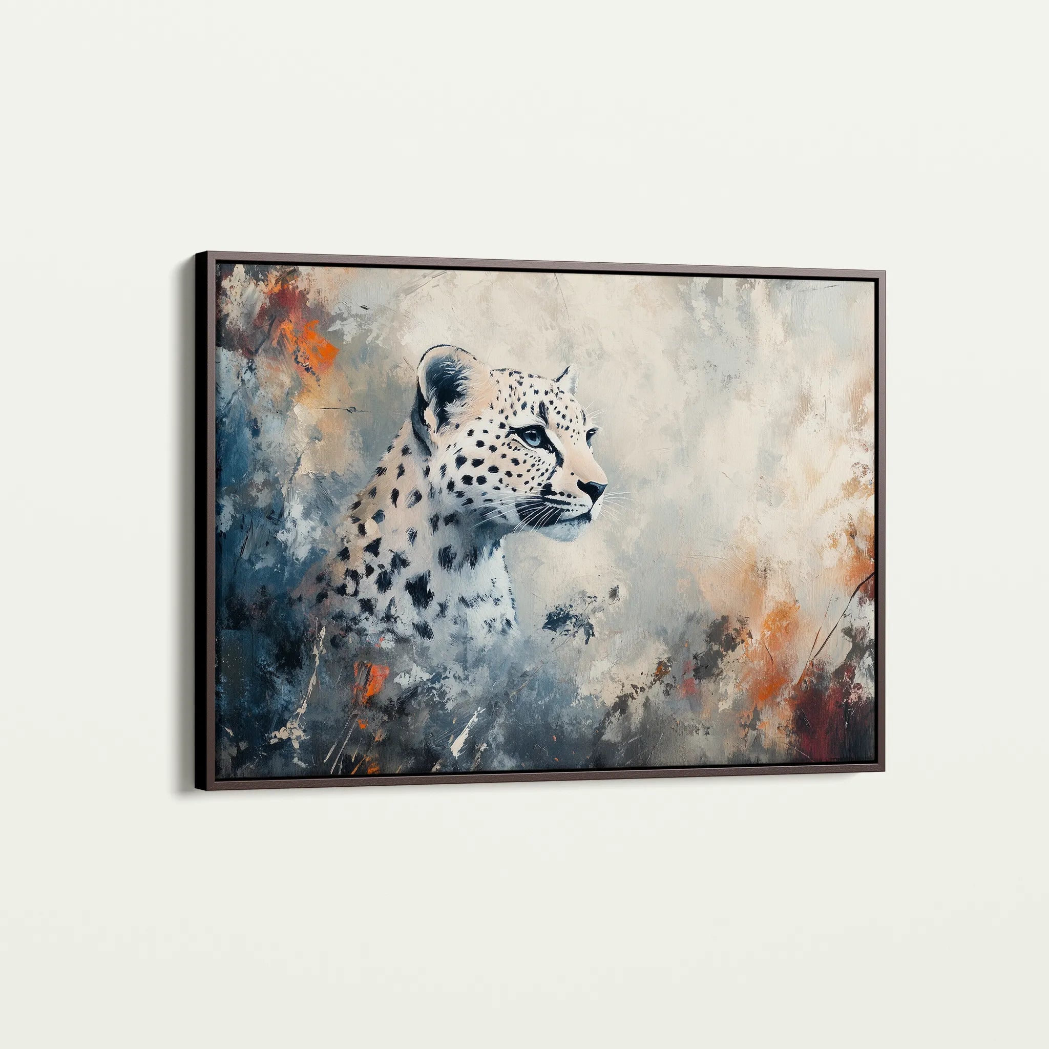 Animals 152 Canvas Art 18" x 24" / 45 x 60 cm / Black
