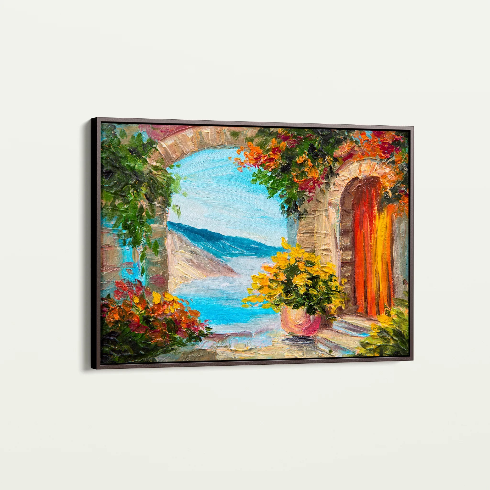Landscape 152 Canvas Art 18" x 24" / 45 x 60 cm / Black