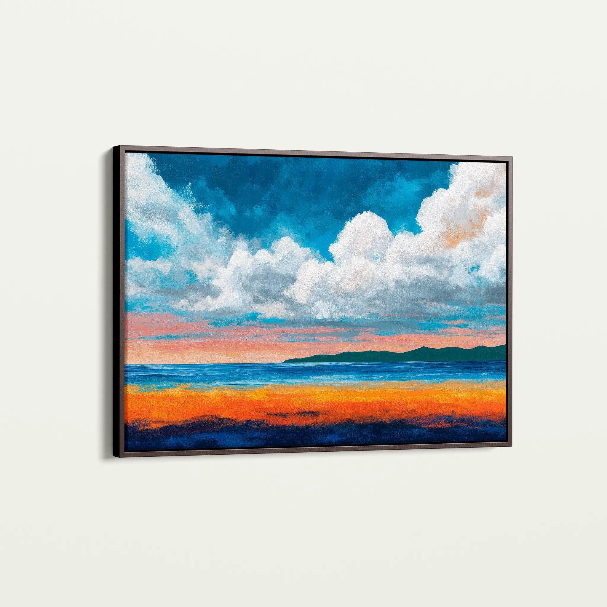 Abstract 1520 Canvas Art 18" x 24" / 45 x 60 cm / Black