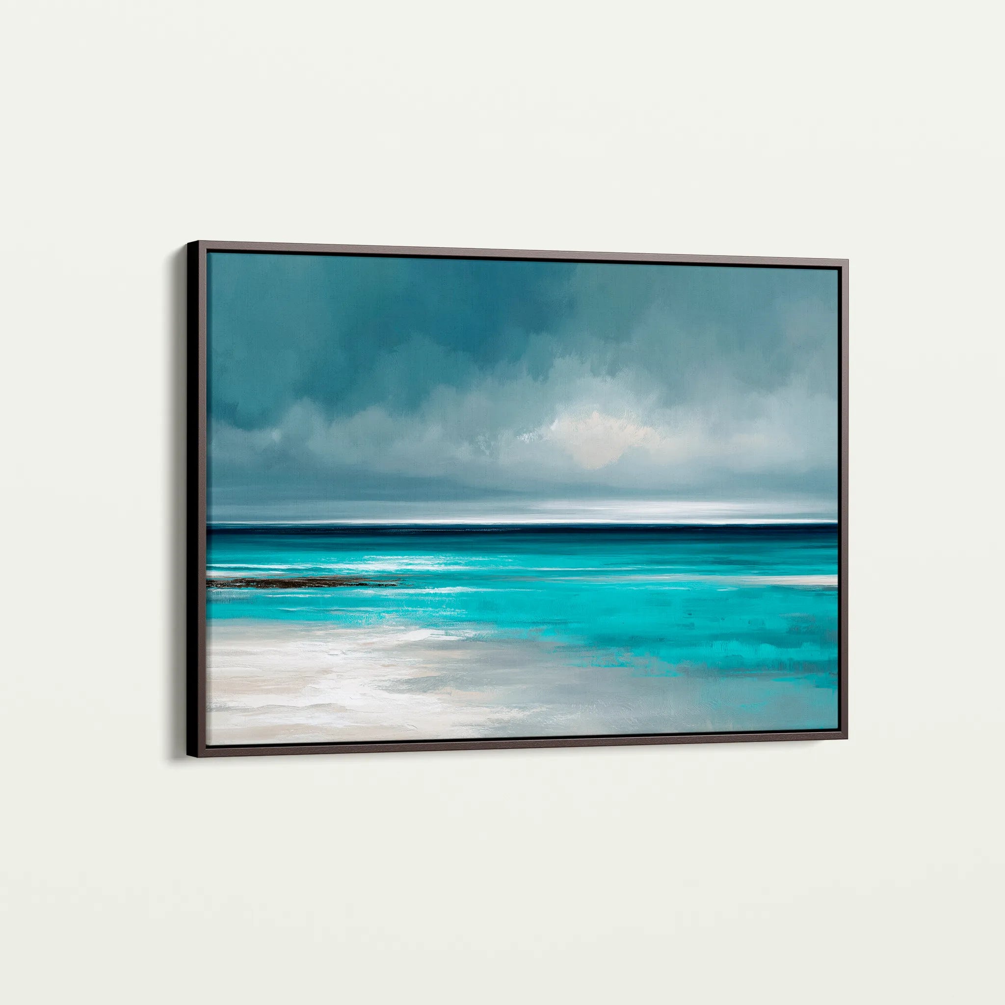 Abstract 1528 Canvas Art 18" x 24" / 45 x 60 cm / Black
