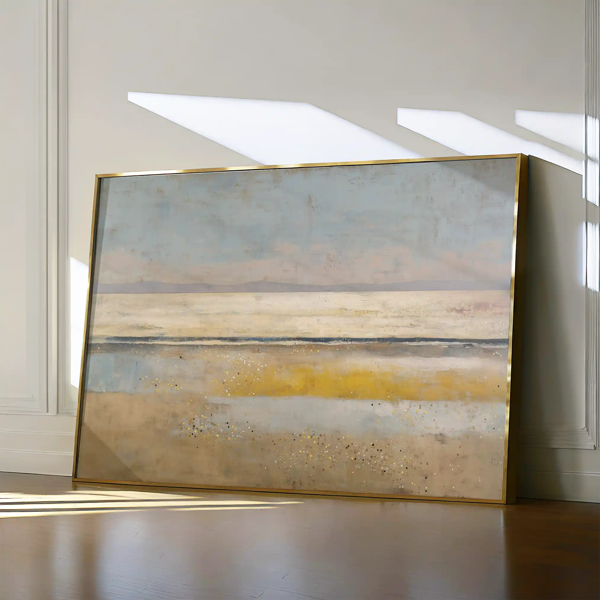 Abstract 1530 Canvas Art 18" x 24" / 45 x 60 cm / Black