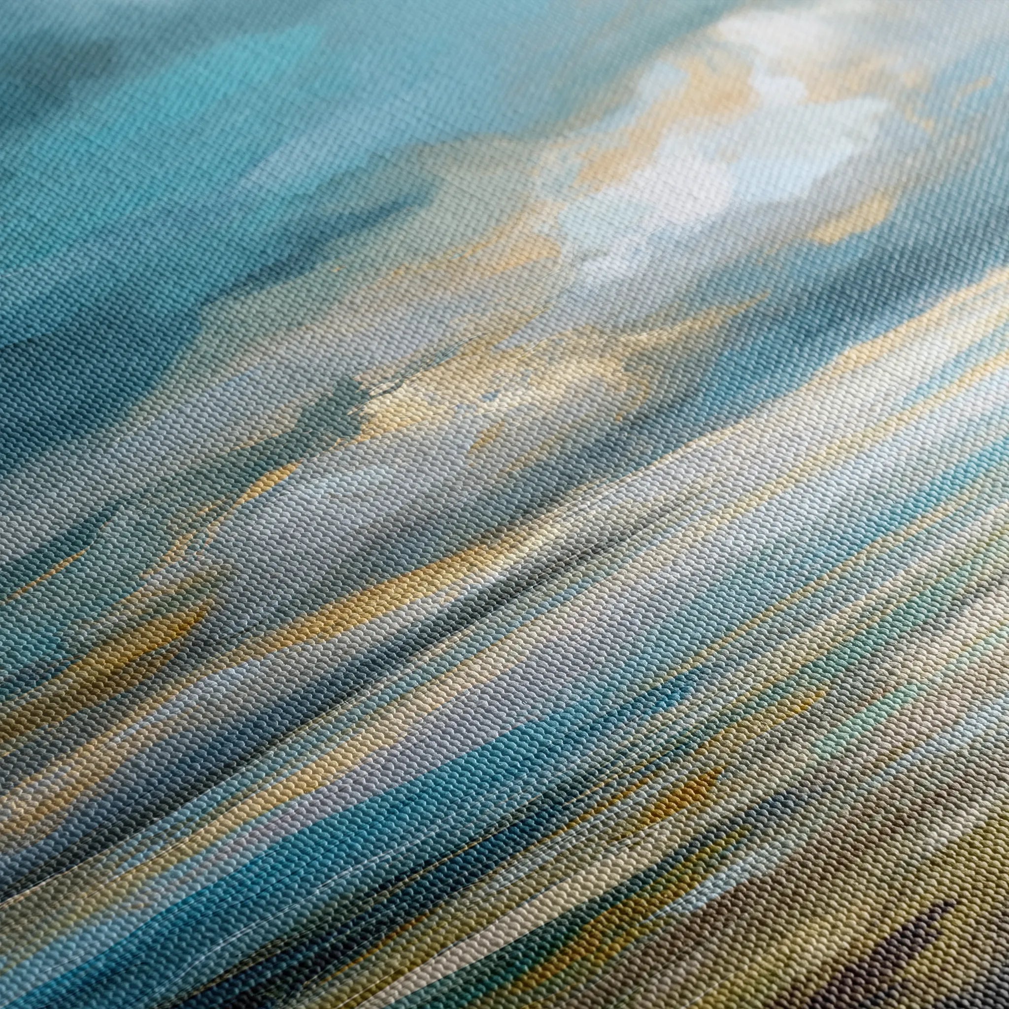 Abstract 1534 Canvas Art 18" x 24" / 45 x 60 cm / Black