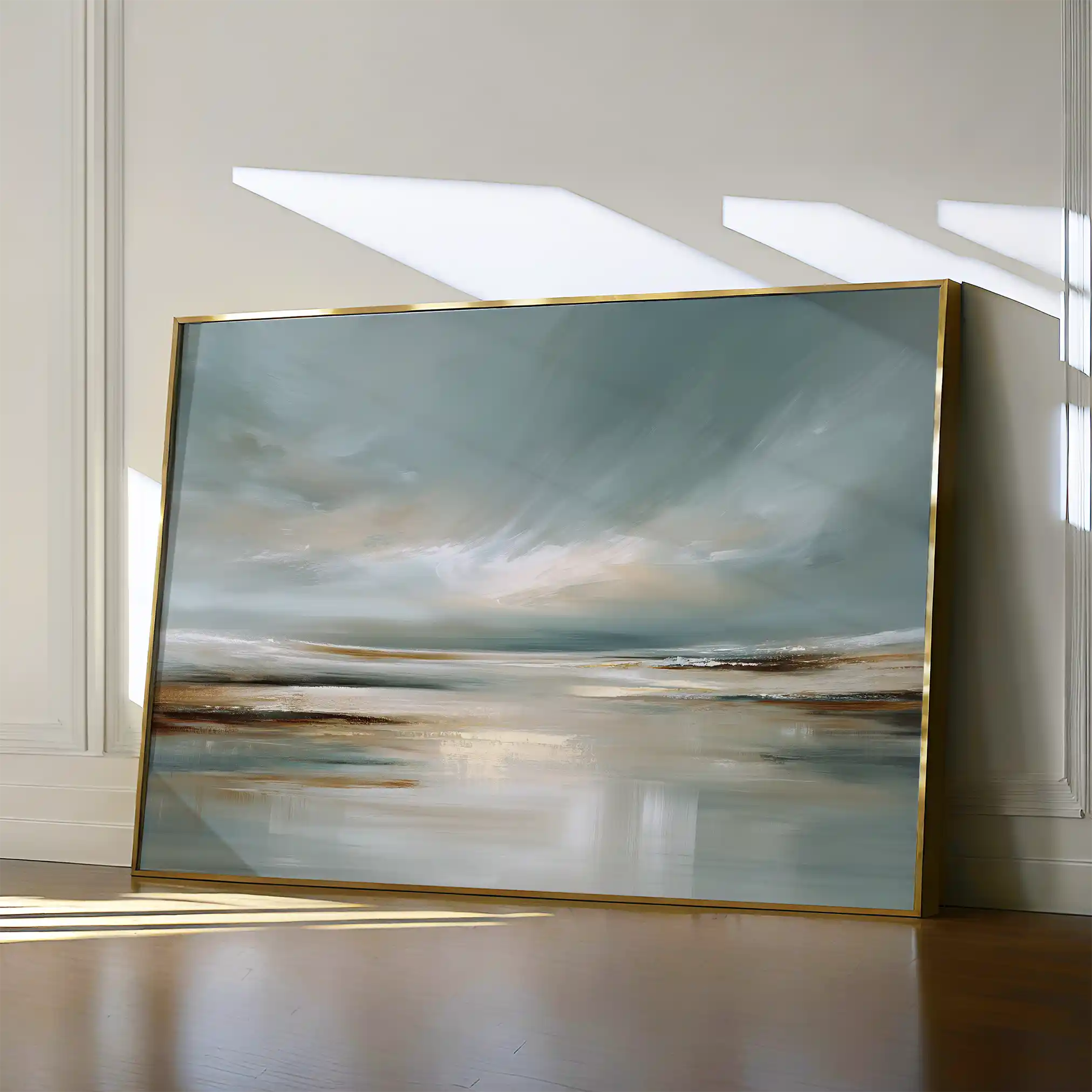 Abstract 1537 Canvas Art 18" x 24" / 45 x 60 cm / Black