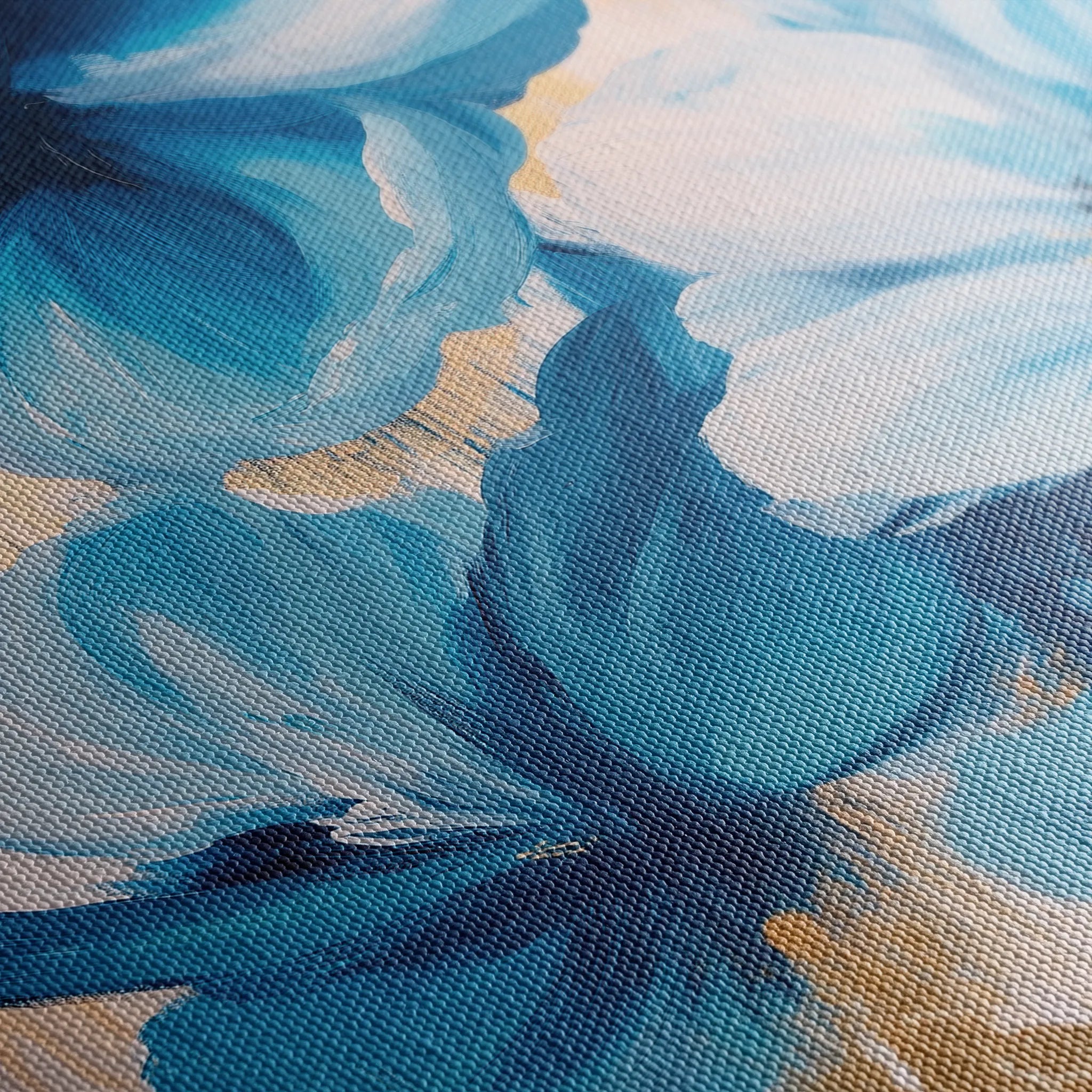 Floral 1544 Canvas Art 18" x 24" / 45 x 60 cm / Black