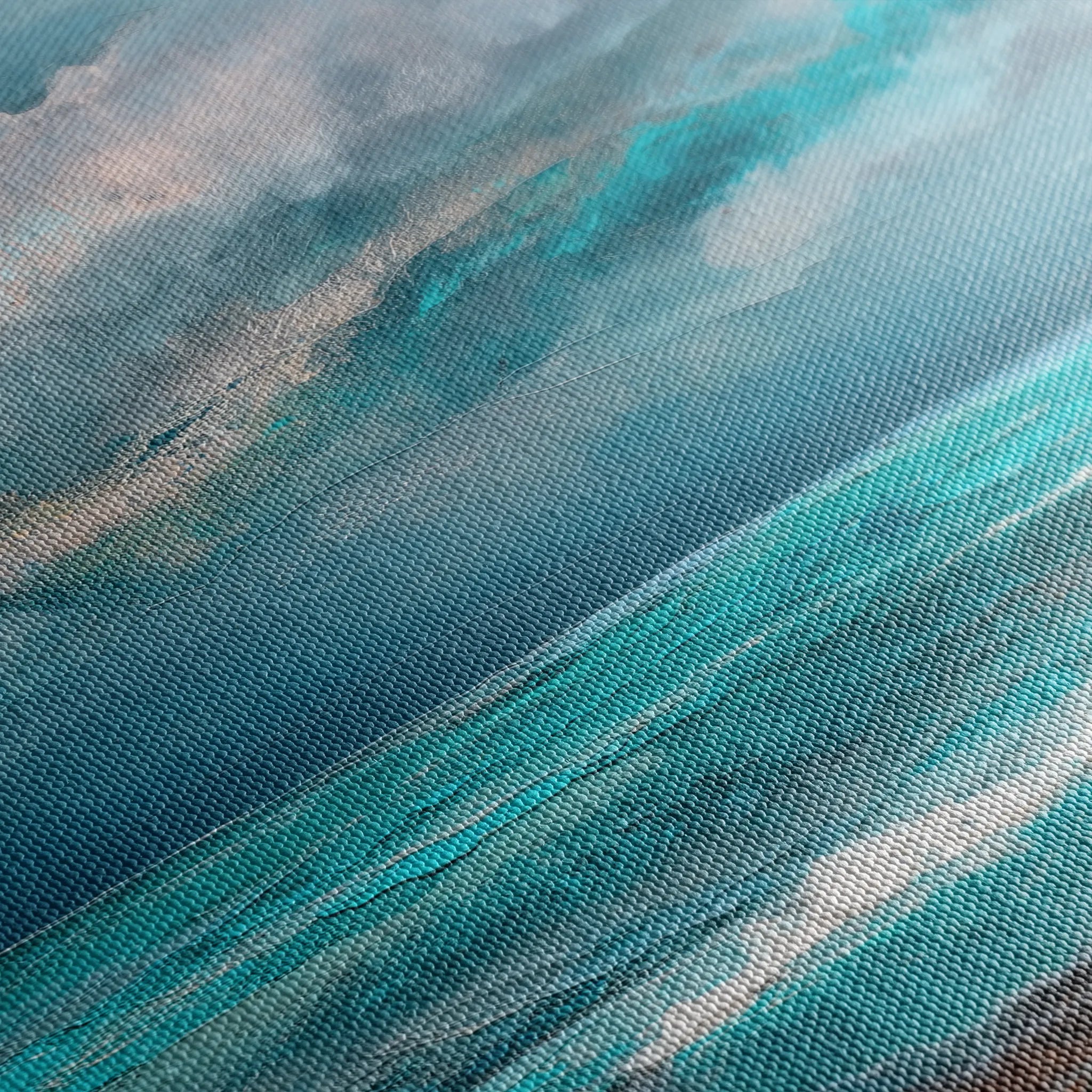Abstract 1548 Canvas Art 18" x 24" / 45 x 60 cm / Black