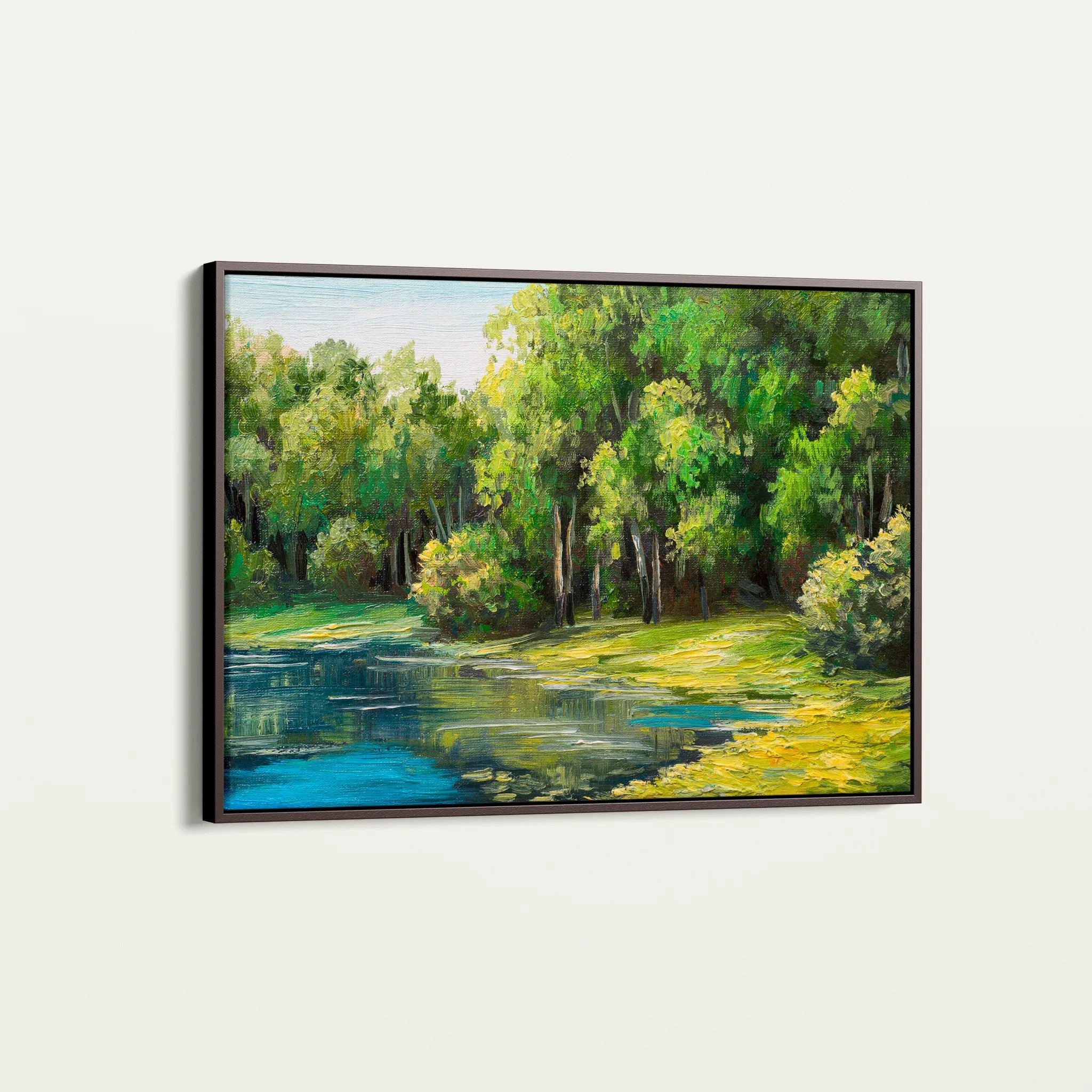 Landscape 155 Canvas Art 18" x 24" / 45 x 60 cm / Black