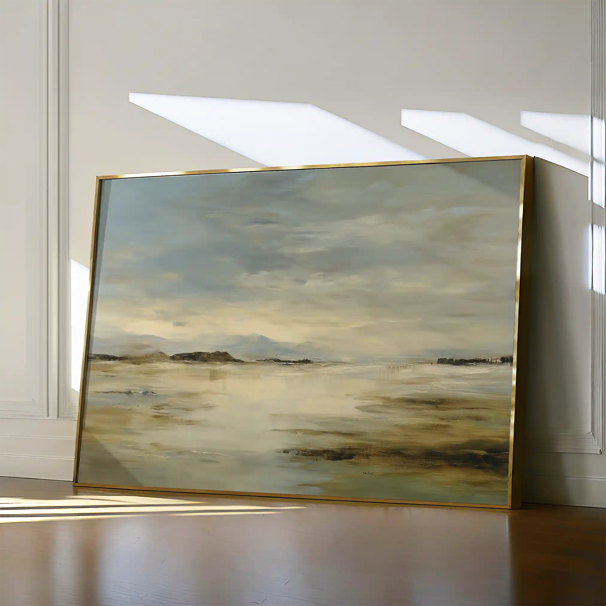 Abstract 1551 Canvas Art 18" x 24" / 45 x 60 cm / Black