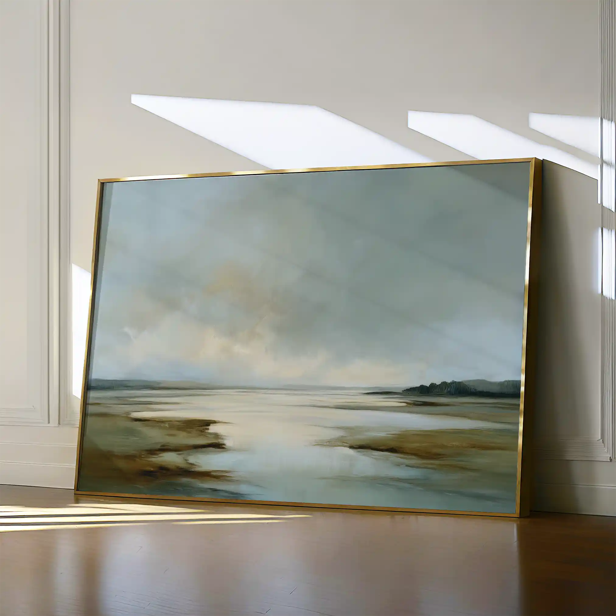 Abstract 1553 Canvas Art 18" x 24" / 45 x 60 cm / Black