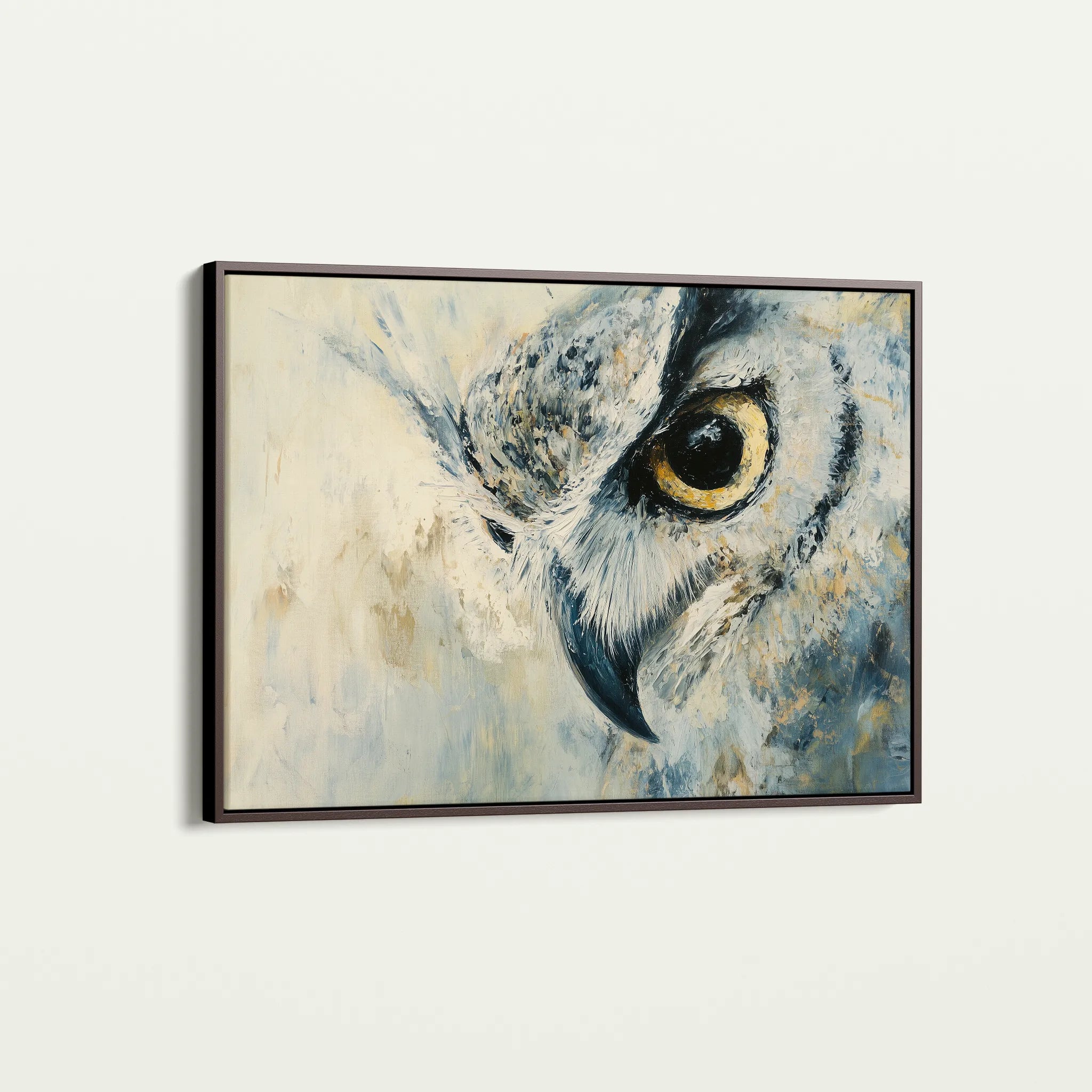 Animals 156 Canvas Art 18" x 24" / 45 x 60 cm / Black