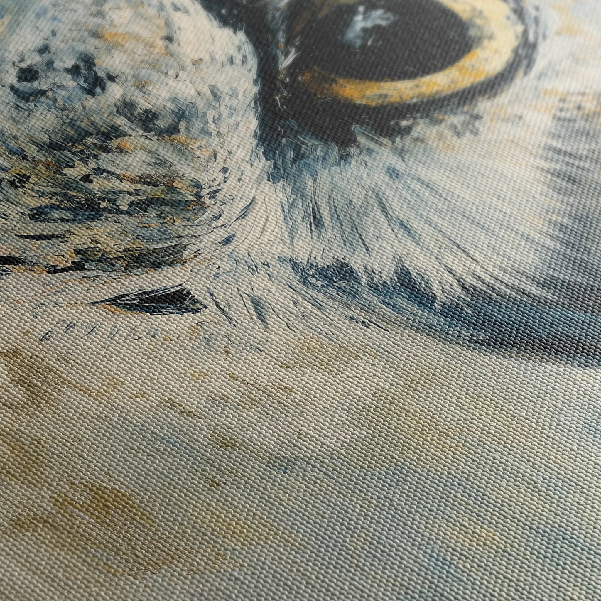 Animals 156 Canvas Art 18" x 24" / 45 x 60 cm / Black