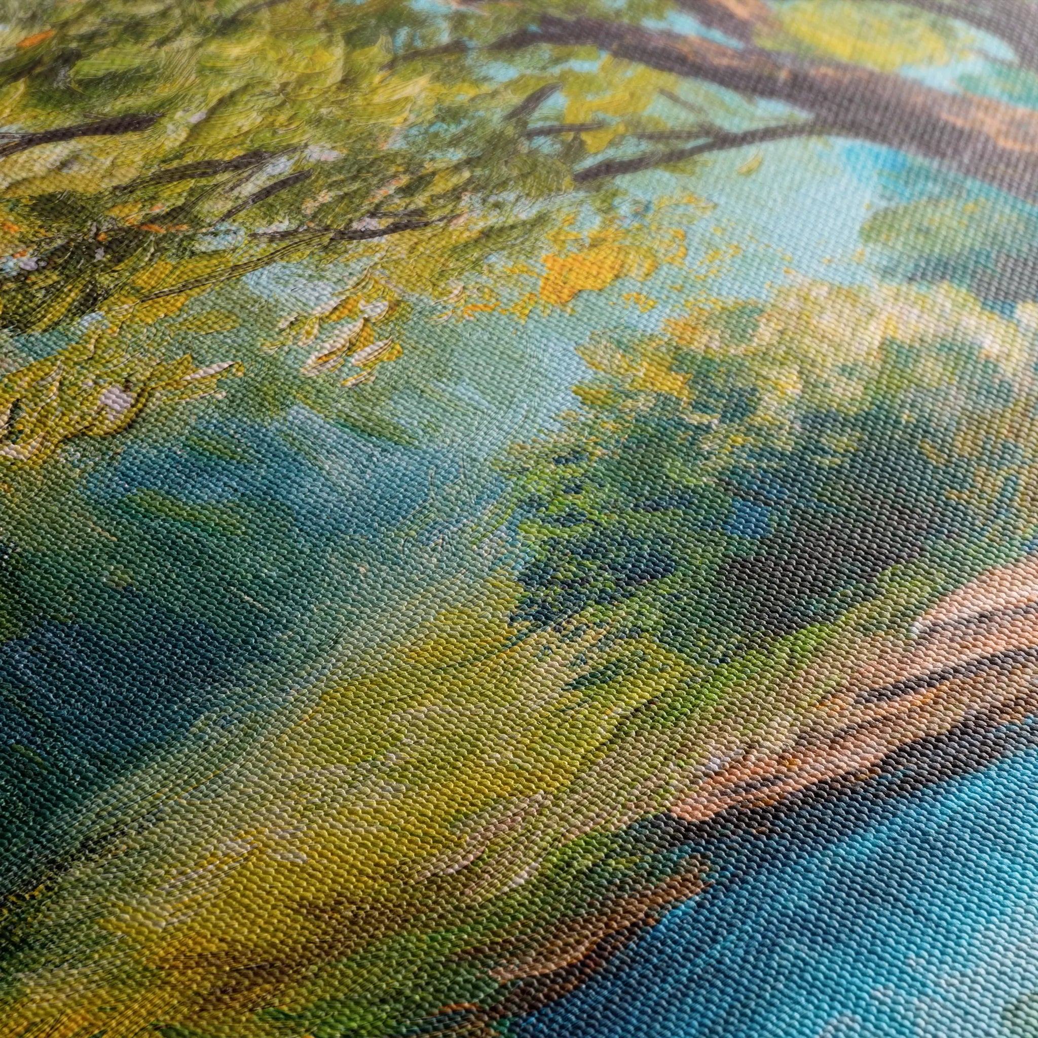 Landscape 156 Canvas Art 18" x 24" / 45 x 60 cm / Black