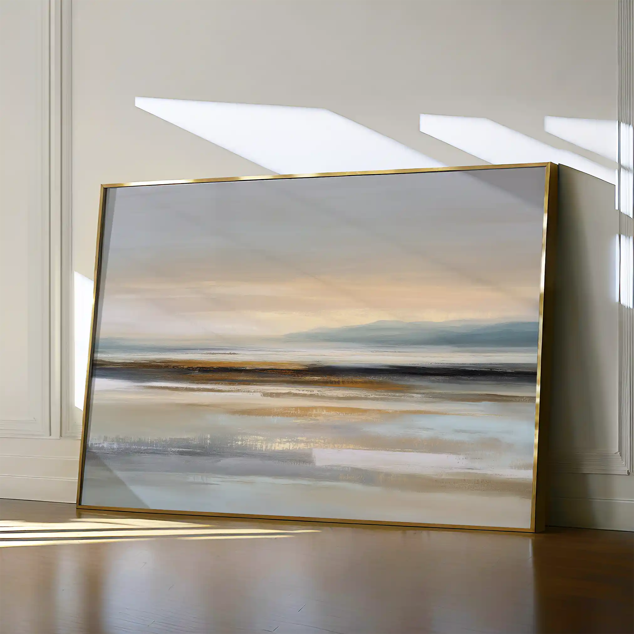 Abstract 1564 Canvas Art 18" x 24" / 45 x 60 cm / Black