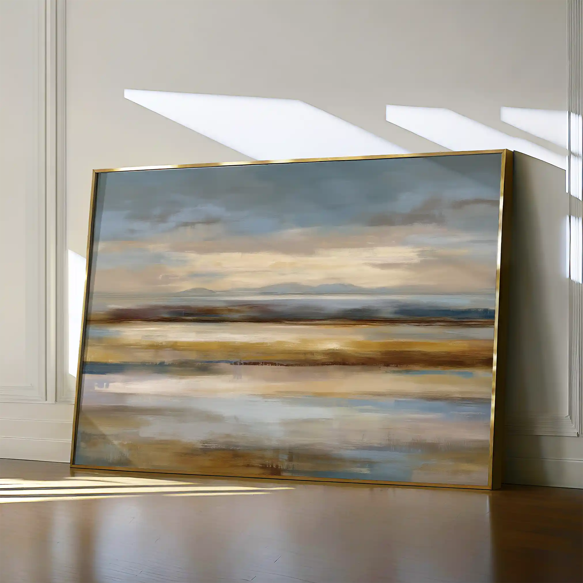 Abstract 1565 Canvas Art 18" x 24" / 45 x 60 cm / Black