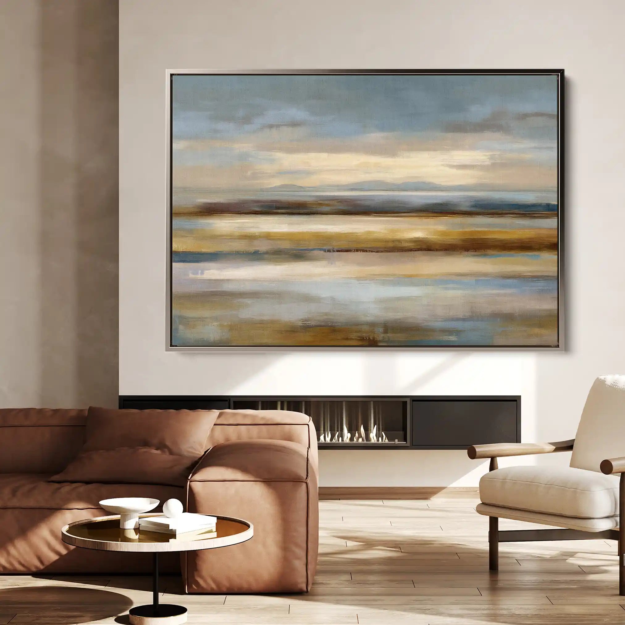 Abstract 1565 Canvas Art 18" x 24" / 45 x 60 cm / Black