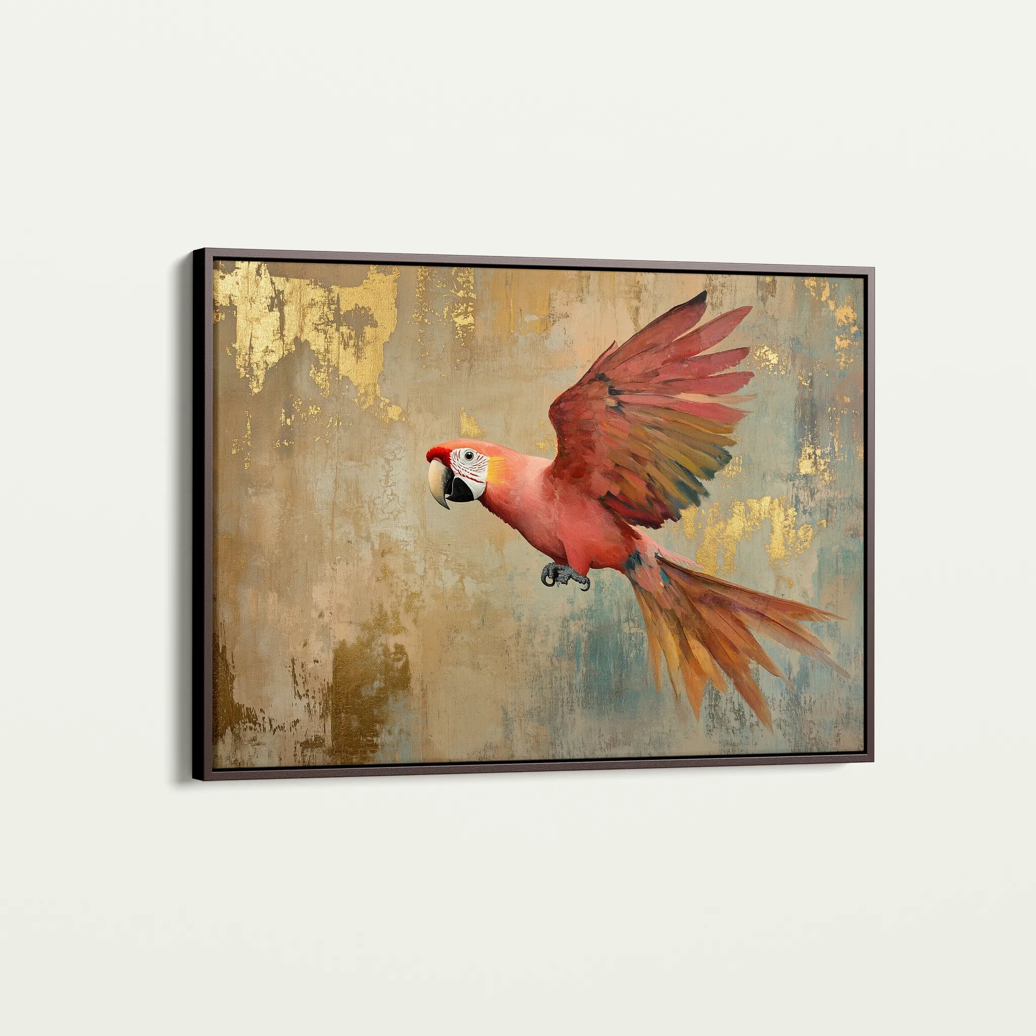 Animals 157 Canvas Art 18" x 24" / 45 x 60 cm / Black