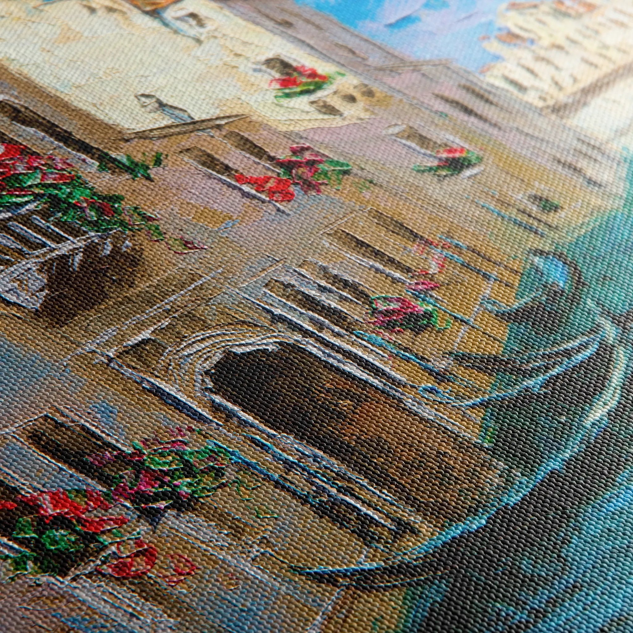 Landscape 157 Canvas Art 18" x 24" / 45 x 60 cm / Black