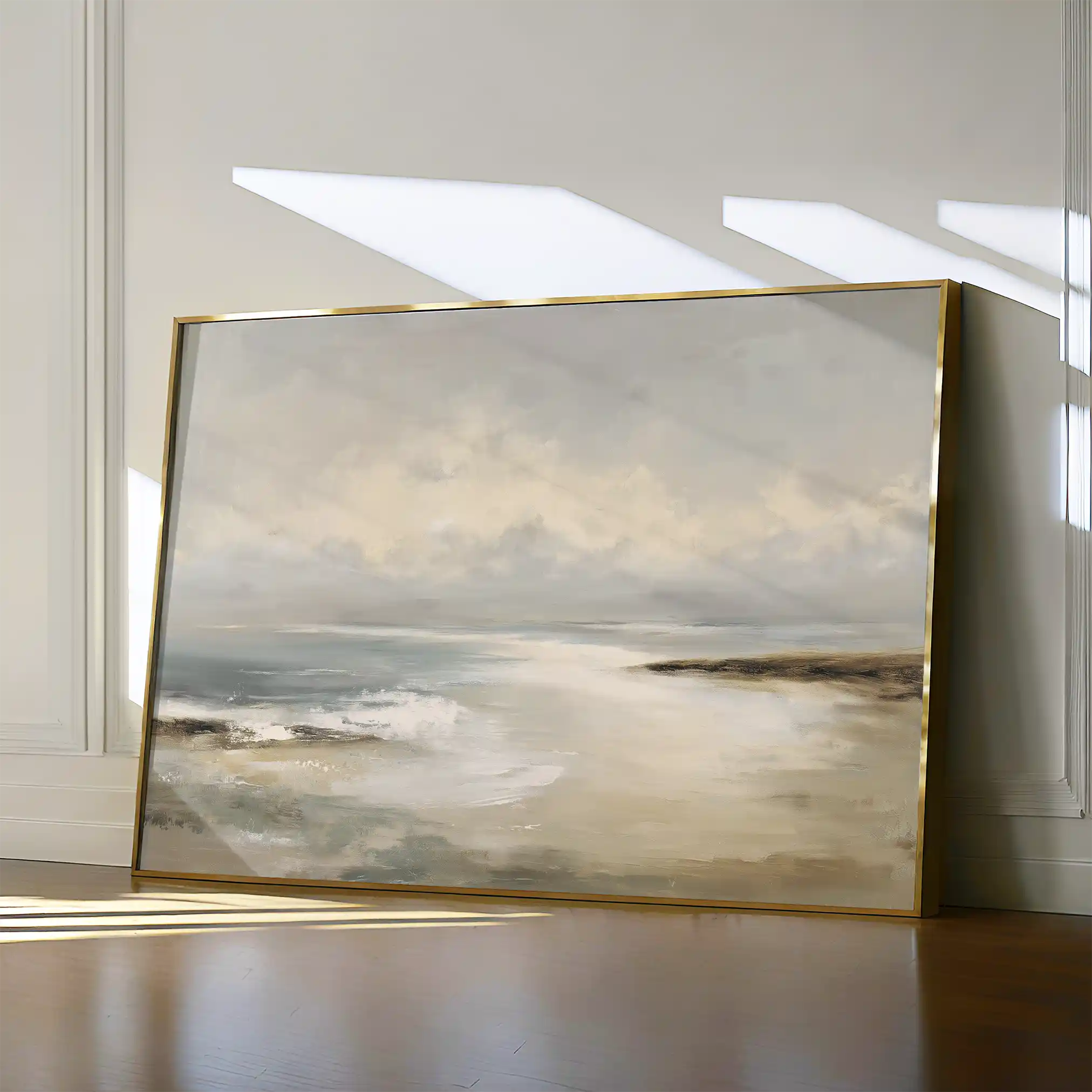 Abstract 1573 Canvas Art 18" x 24" / 45 x 60 cm / Black