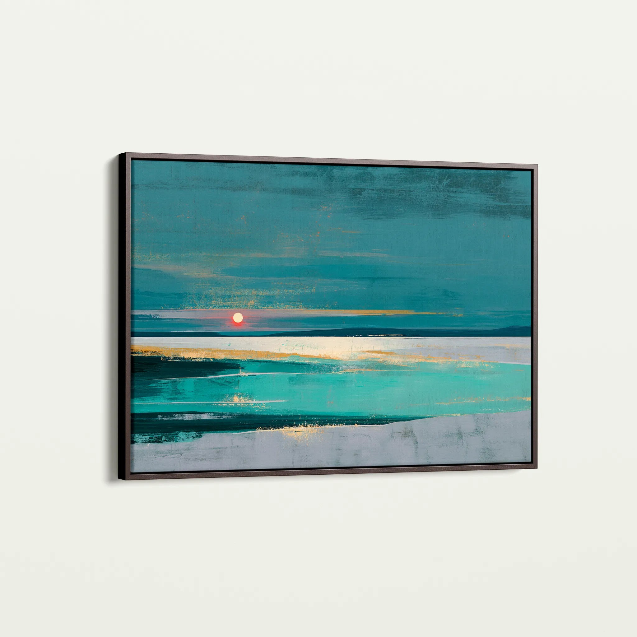 Abstract 1579 Canvas Art 18" x 24" / 45 x 60 cm / Black