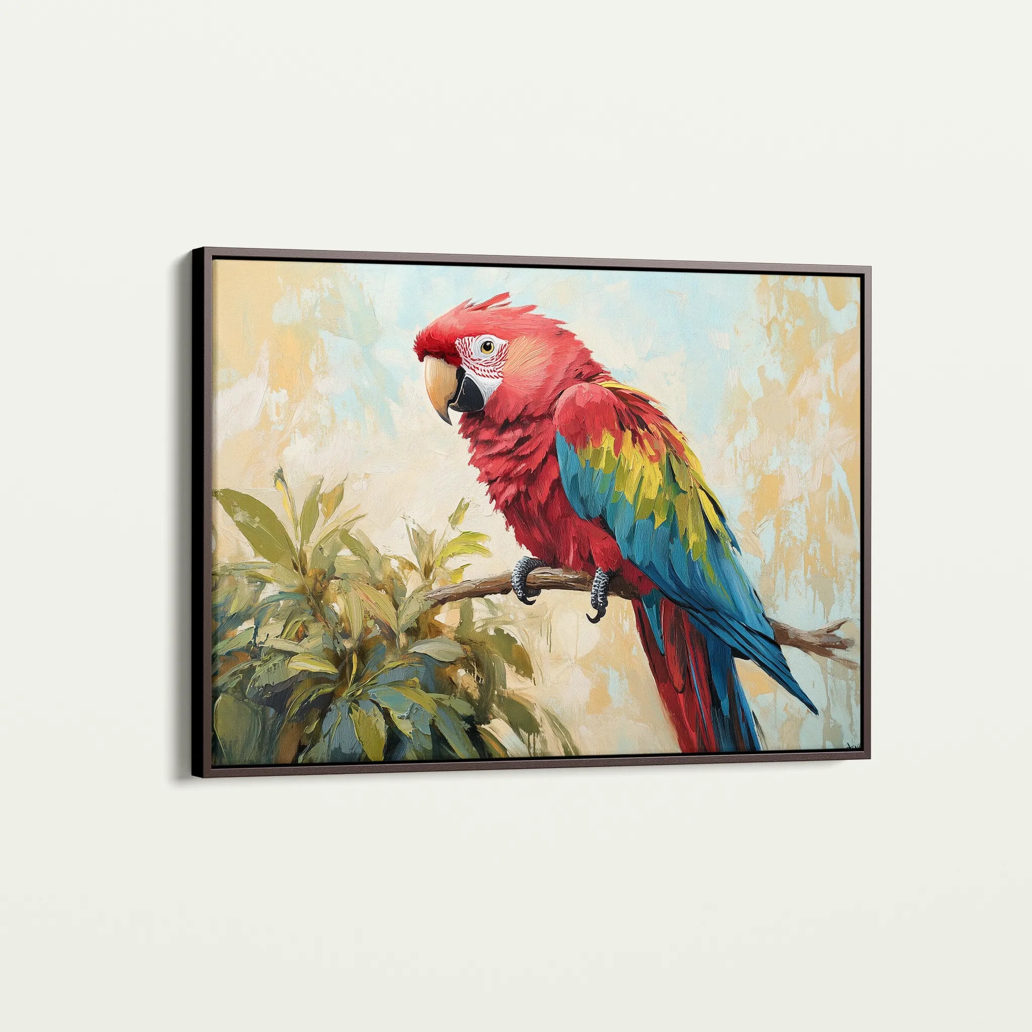 Animals 158 Canvas Art 18" x 24" / 45 x 60 cm / Black