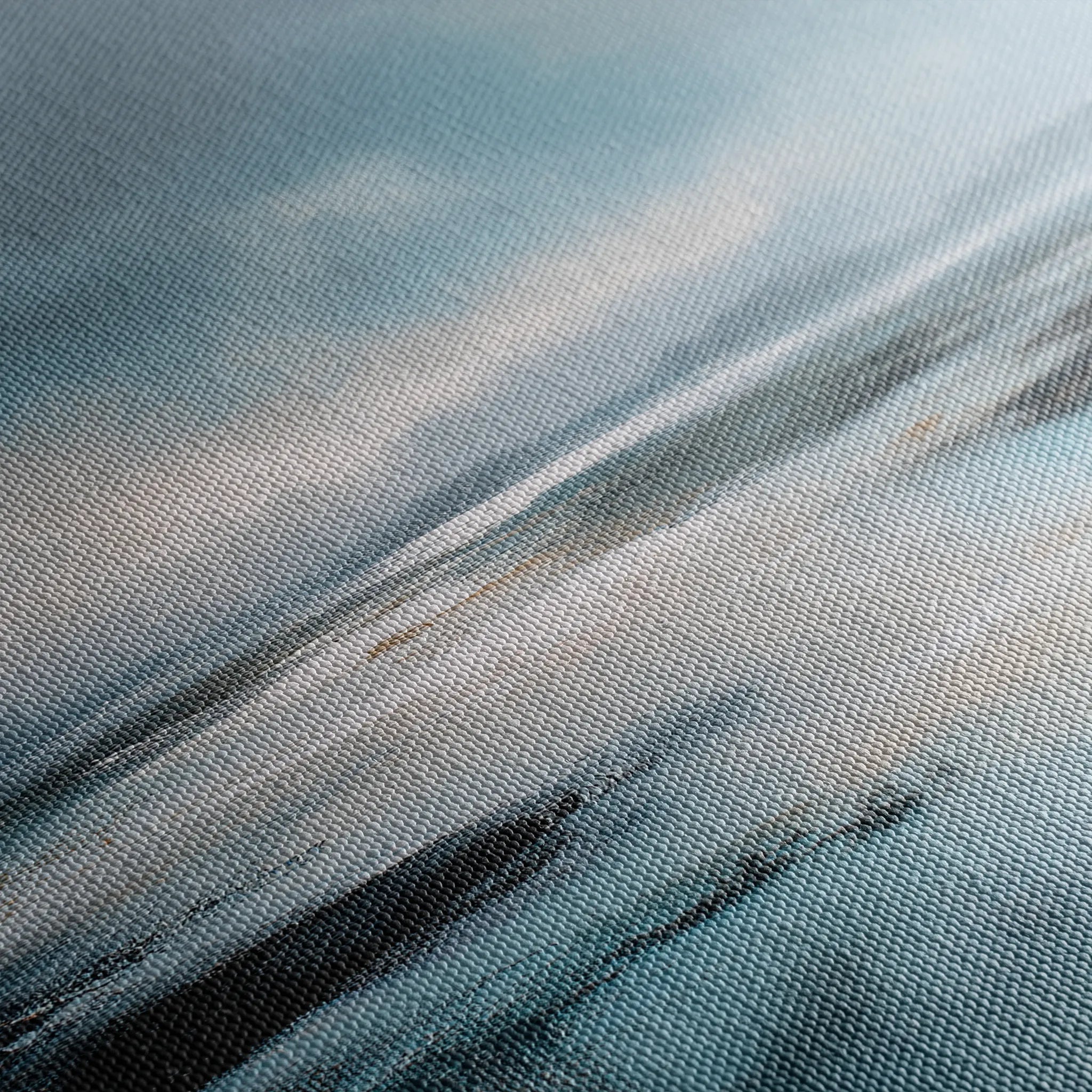 Abstract 1586 Canvas Art 18" x 24" / 45 x 60 cm / Black