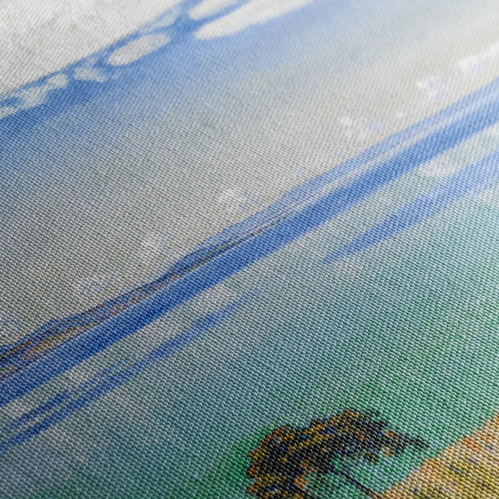 Landscape 159 Canvas Art 18" x 24" / 45 x 60 cm / Black