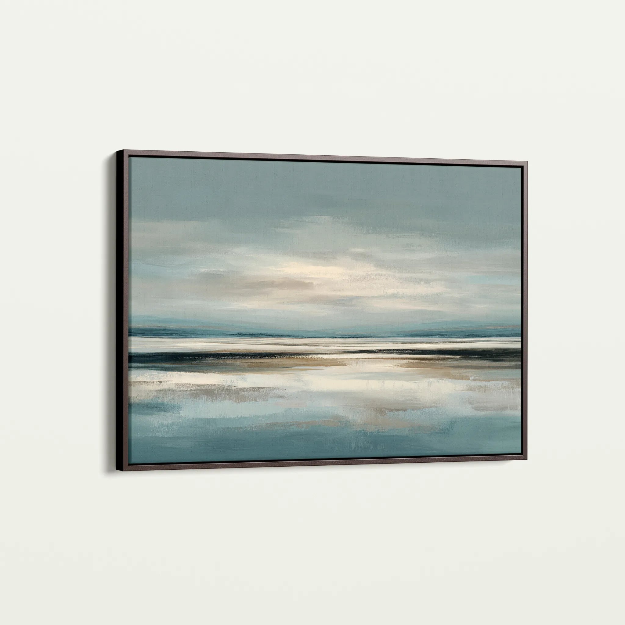 Abstract 1593 Canvas Art 18" x 24" / 45 x 60 cm / Black