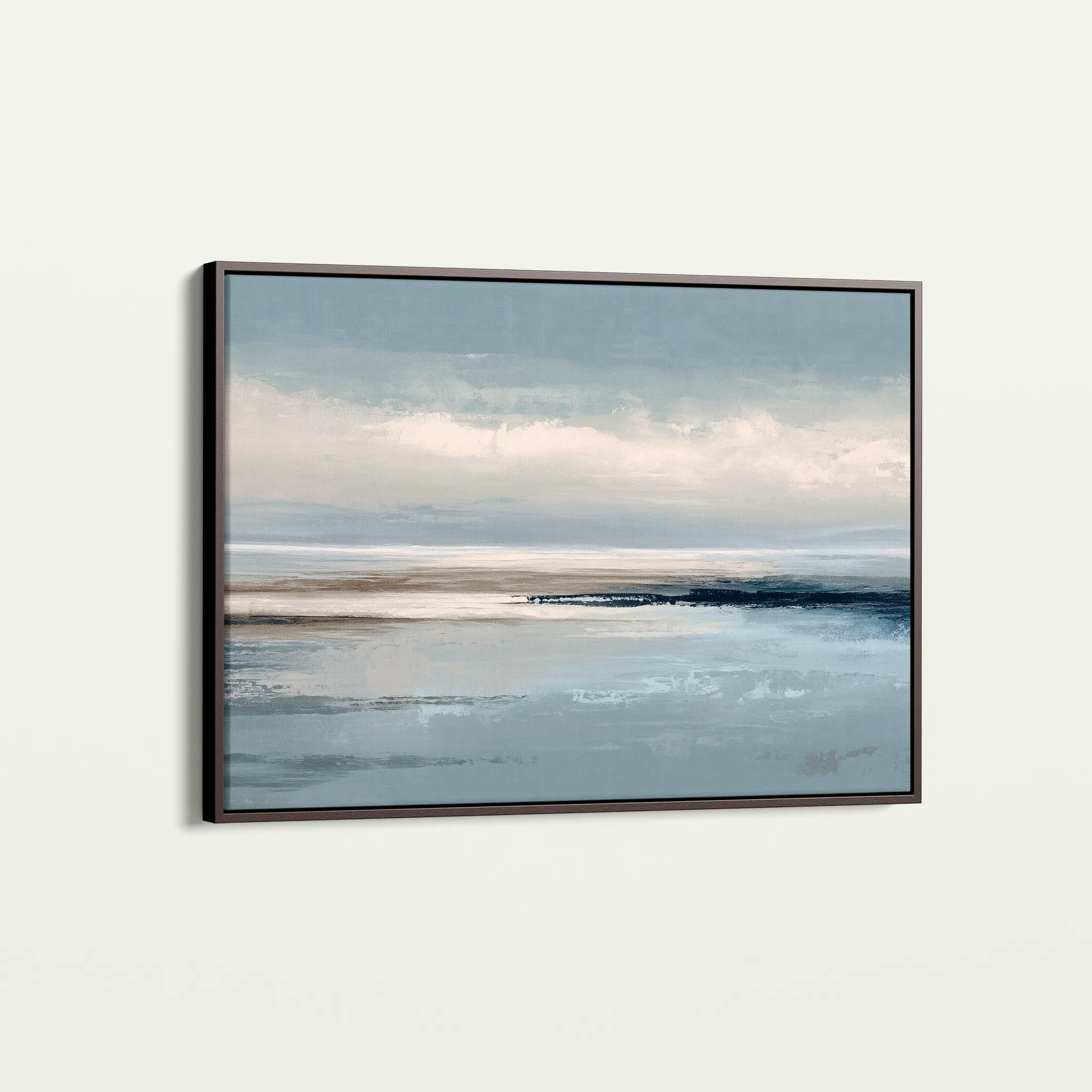 Abstract 1595 Canvas Art 18" x 24" / 45 x 60 cm / Black