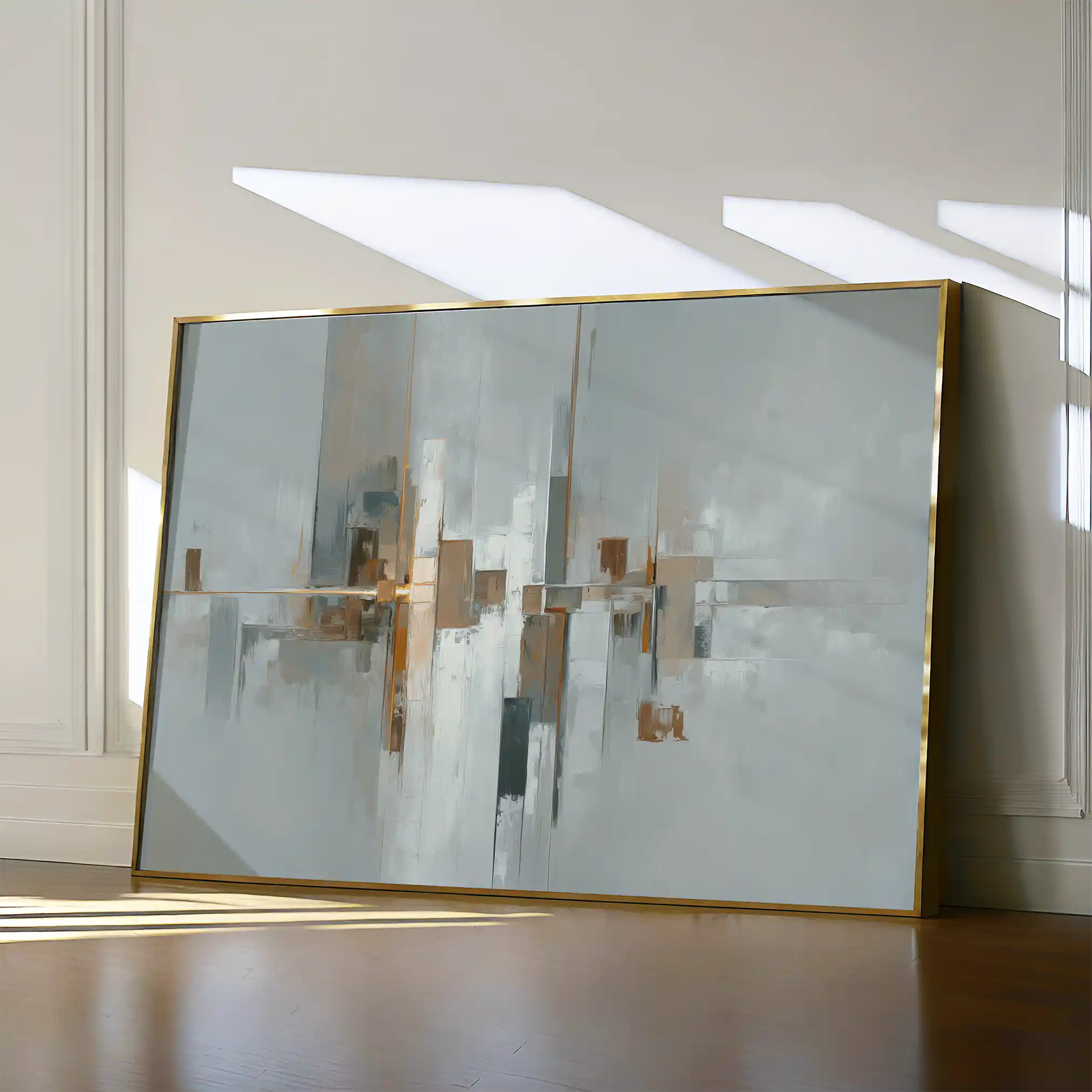 Abstract 1600 Canvas Art 18" x 24" / 45 x 60 cm / Black