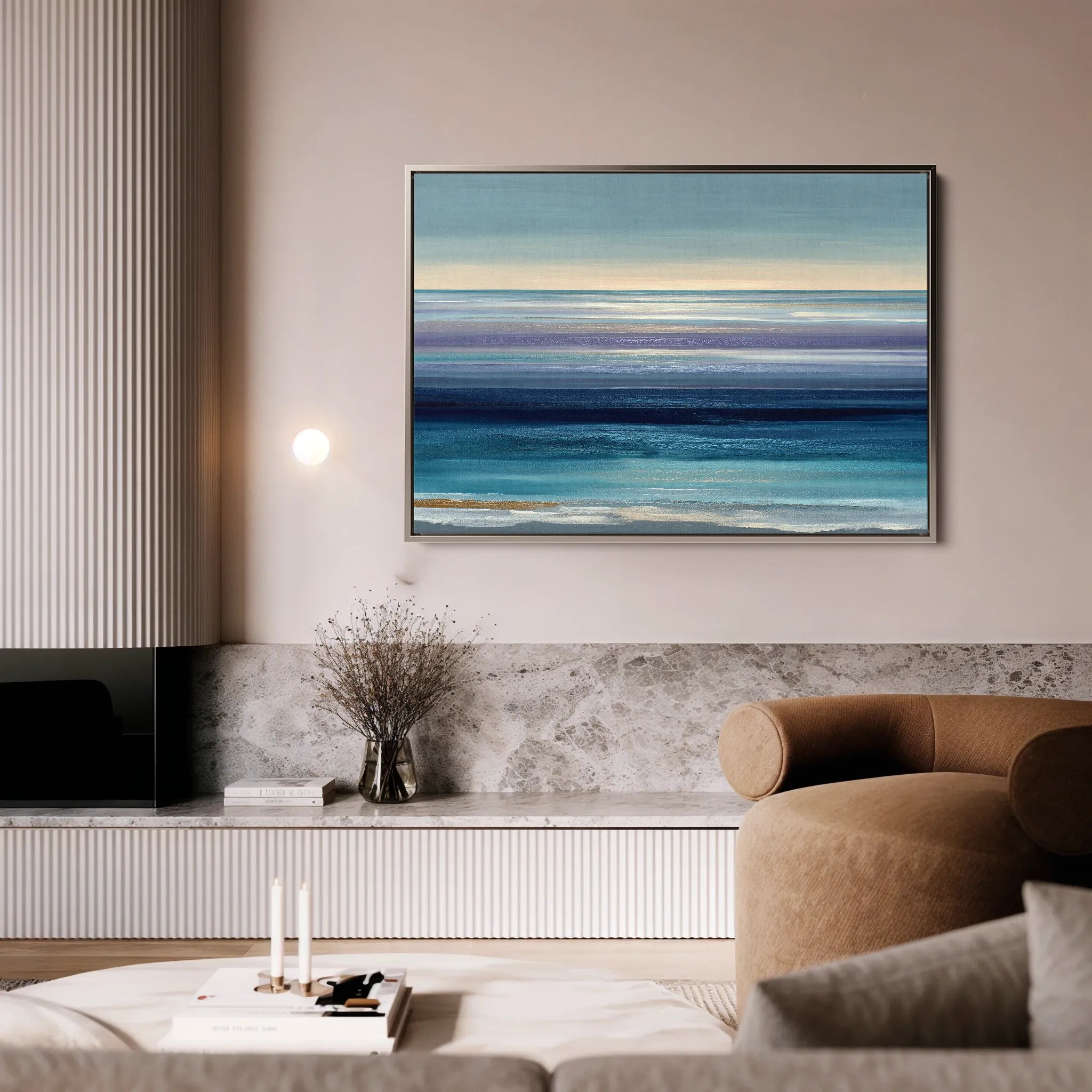 Abstract 1603 Canvas Art 18" x 24" / 45 x 60 cm / Black