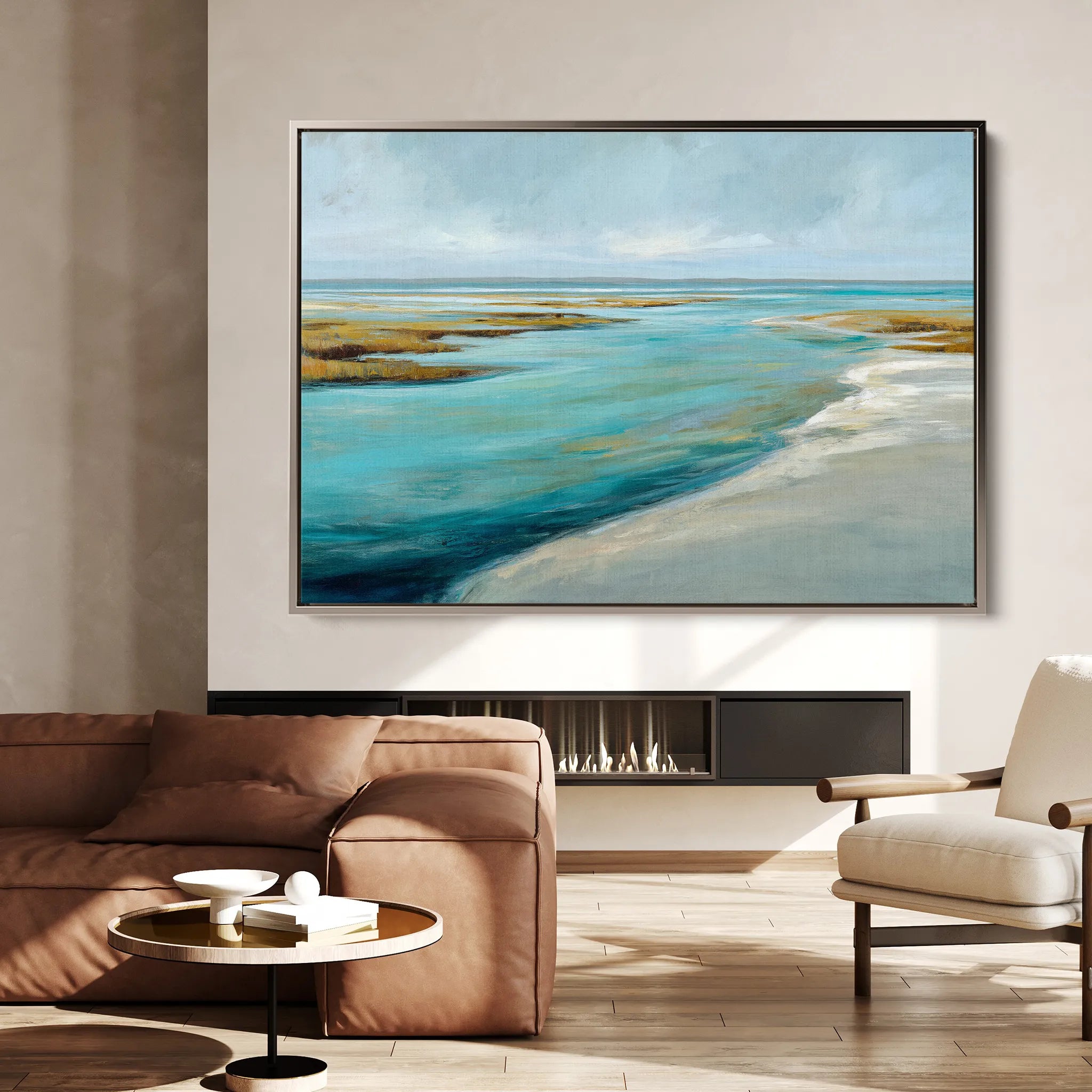 Abstract 1616 Canvas Art 18" x 24" / 45 x 60 cm / Black