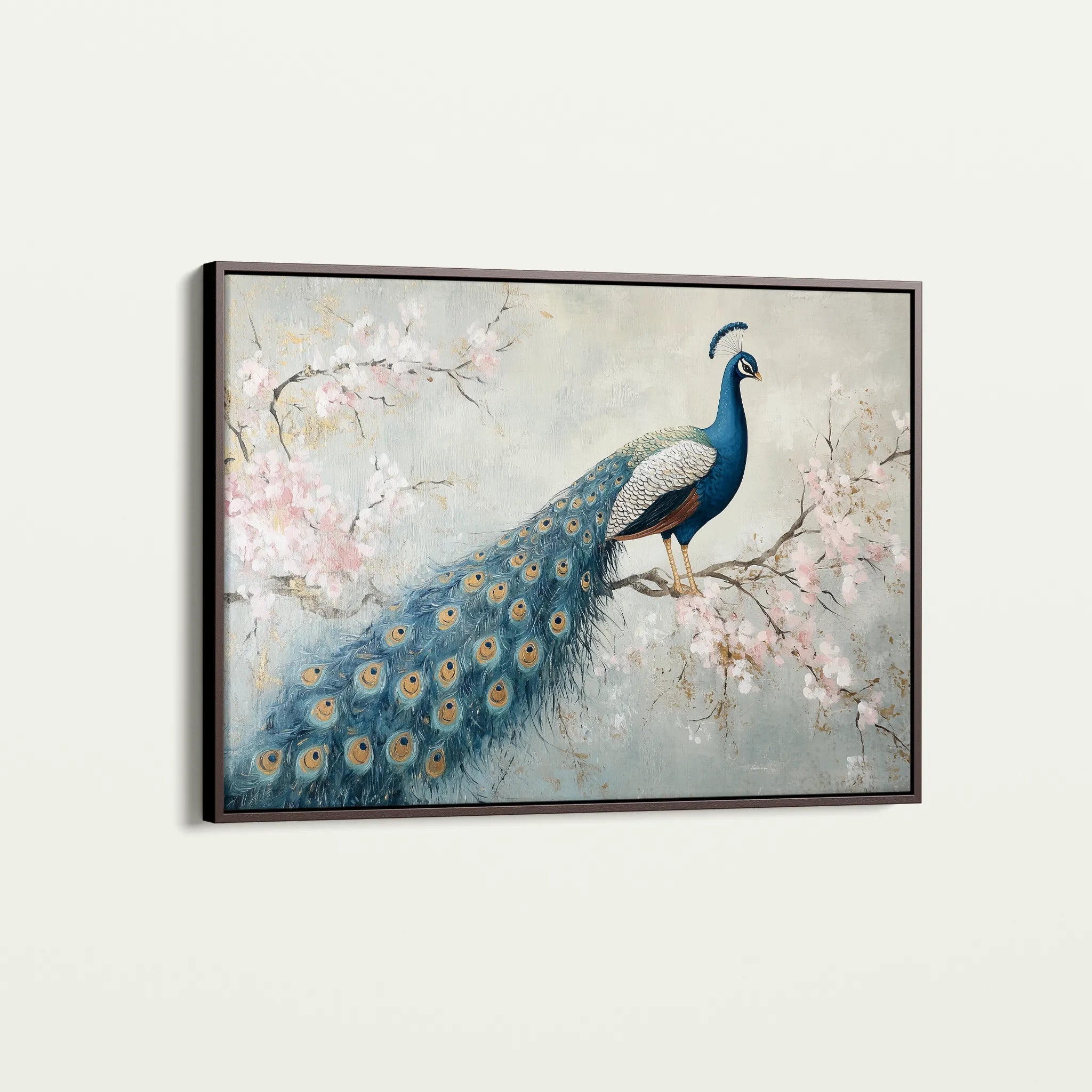 Animals 162 Canvas Art 18" x 24" / 45 x 60 cm / Black