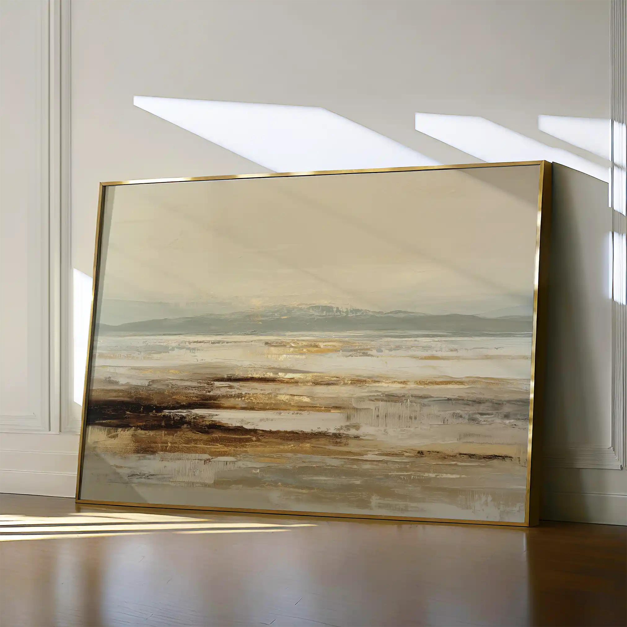 Abstract 1622 Canvas Art 18" x 24" / 45 x 60 cm / Black