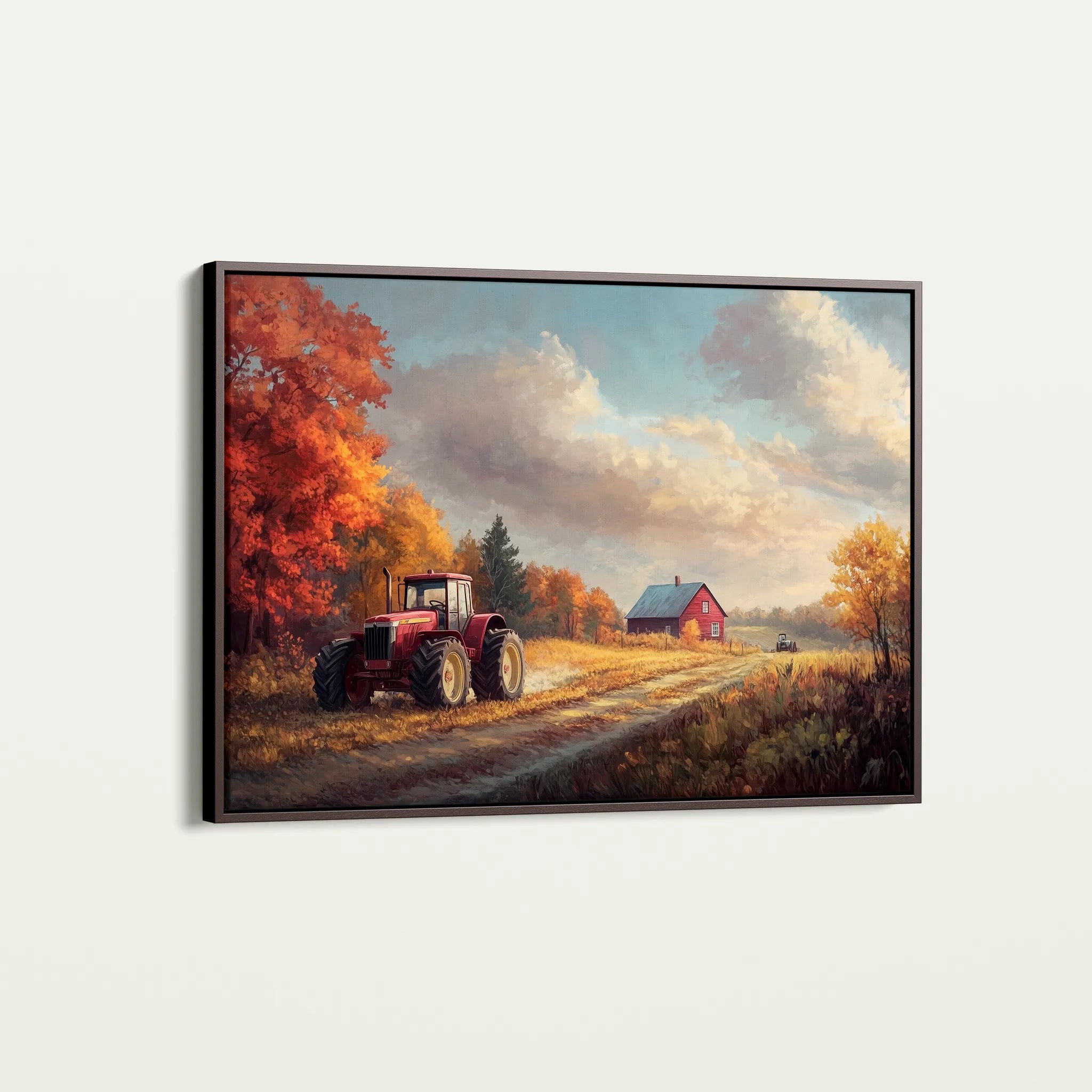 Landscape 163 Canvas Art 18" x 24" / 45 x 60 cm / Black