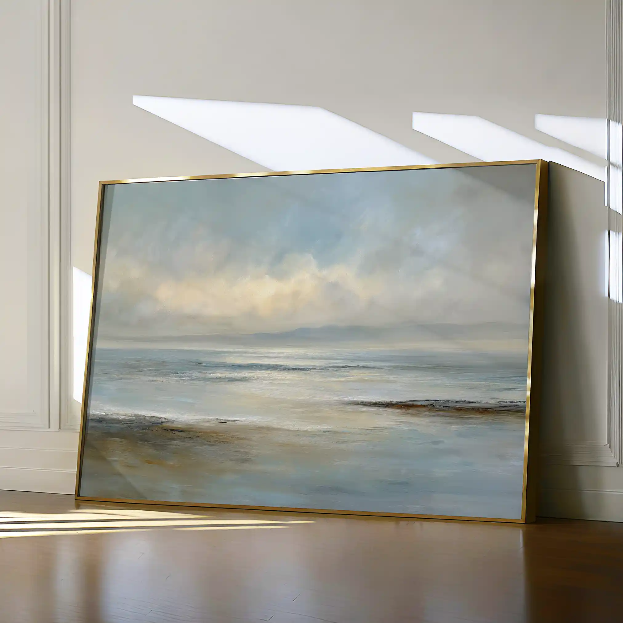 Abstract 1638 Canvas Art 18" x 24" / 45 x 60 cm / Black