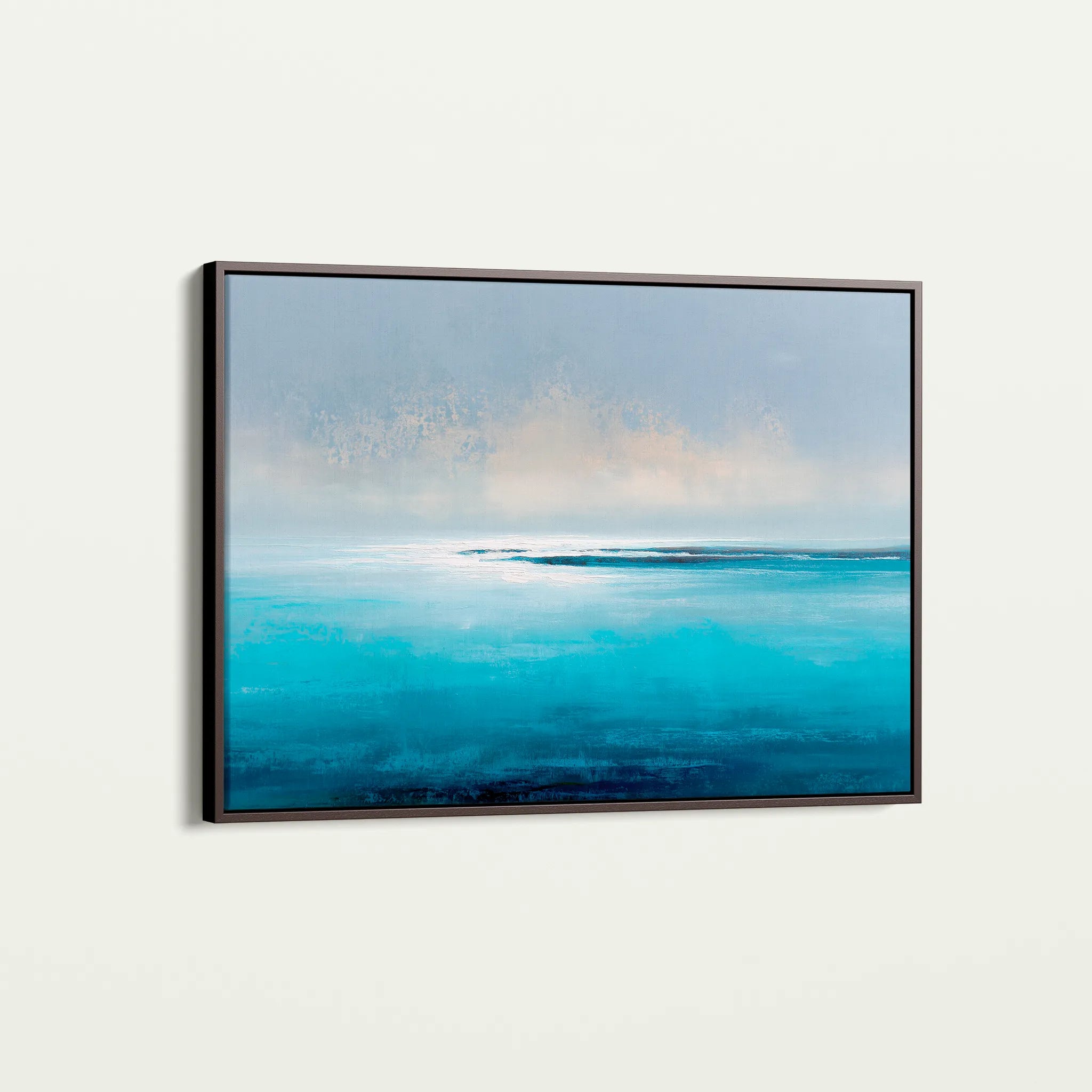 Abstract 1649 Canvas Art 18" x 24" / 45 x 60 cm / Black