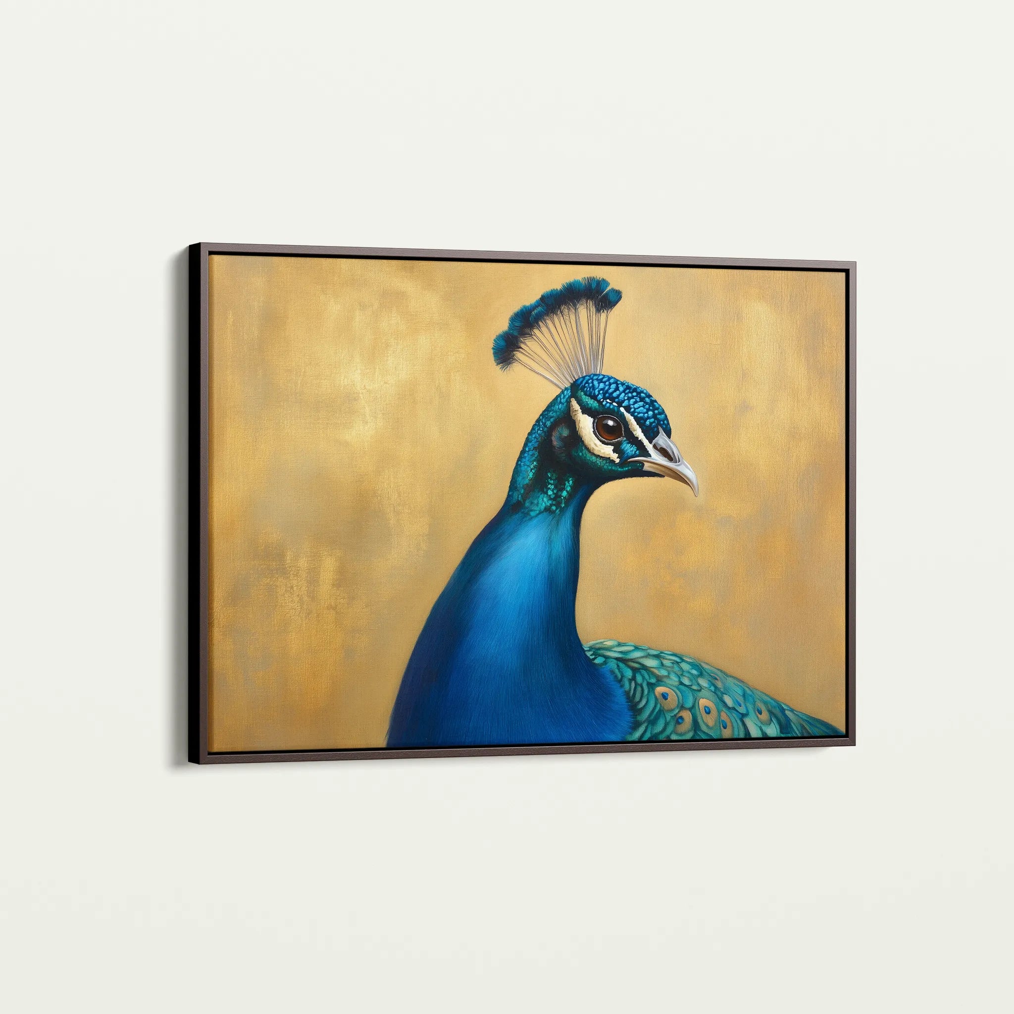 Animals 165 Canvas Art 18" x 24" / 45 x 60 cm / Black