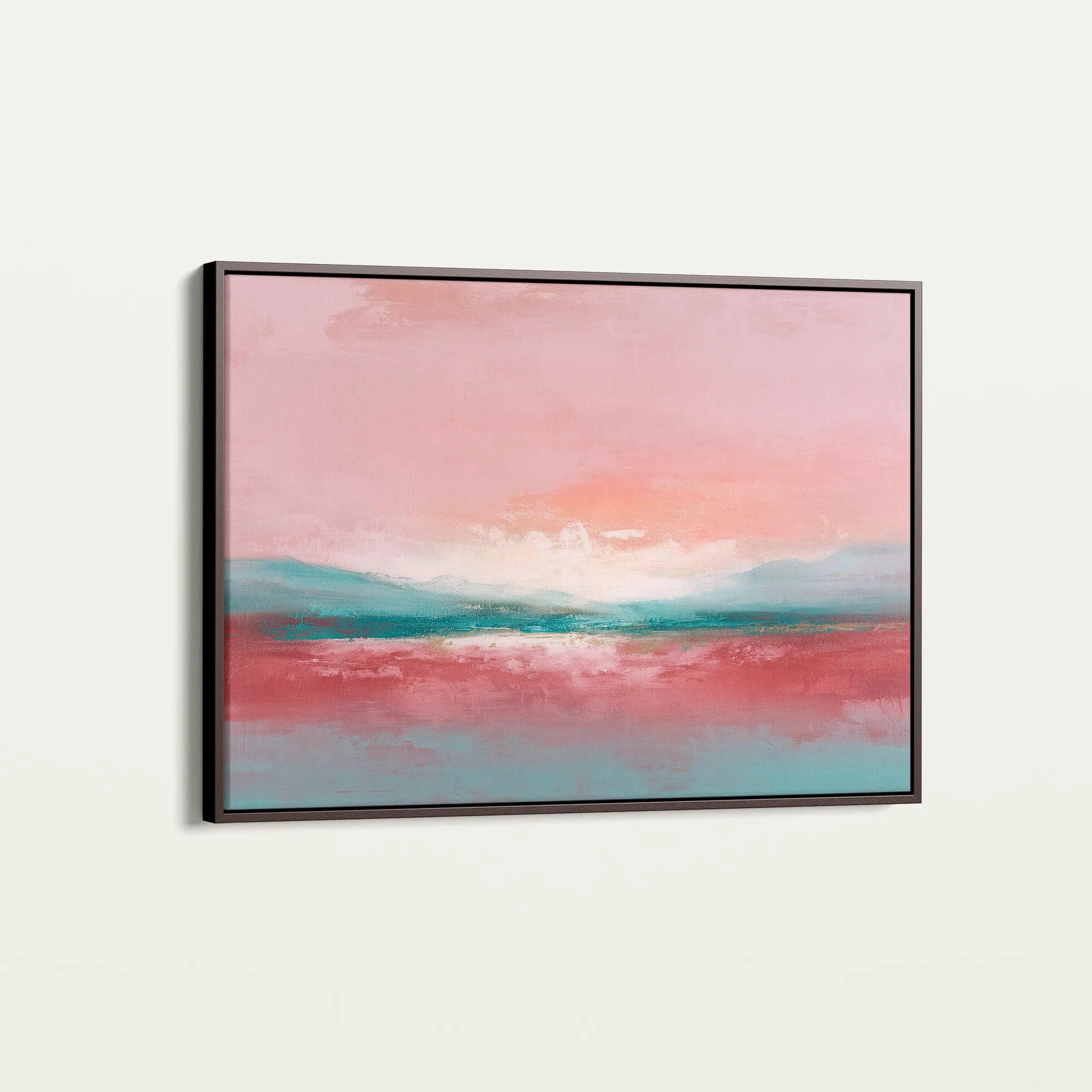 Abstract 1658 Canvas Art 18" x 24" / 45 x 60 cm / Black