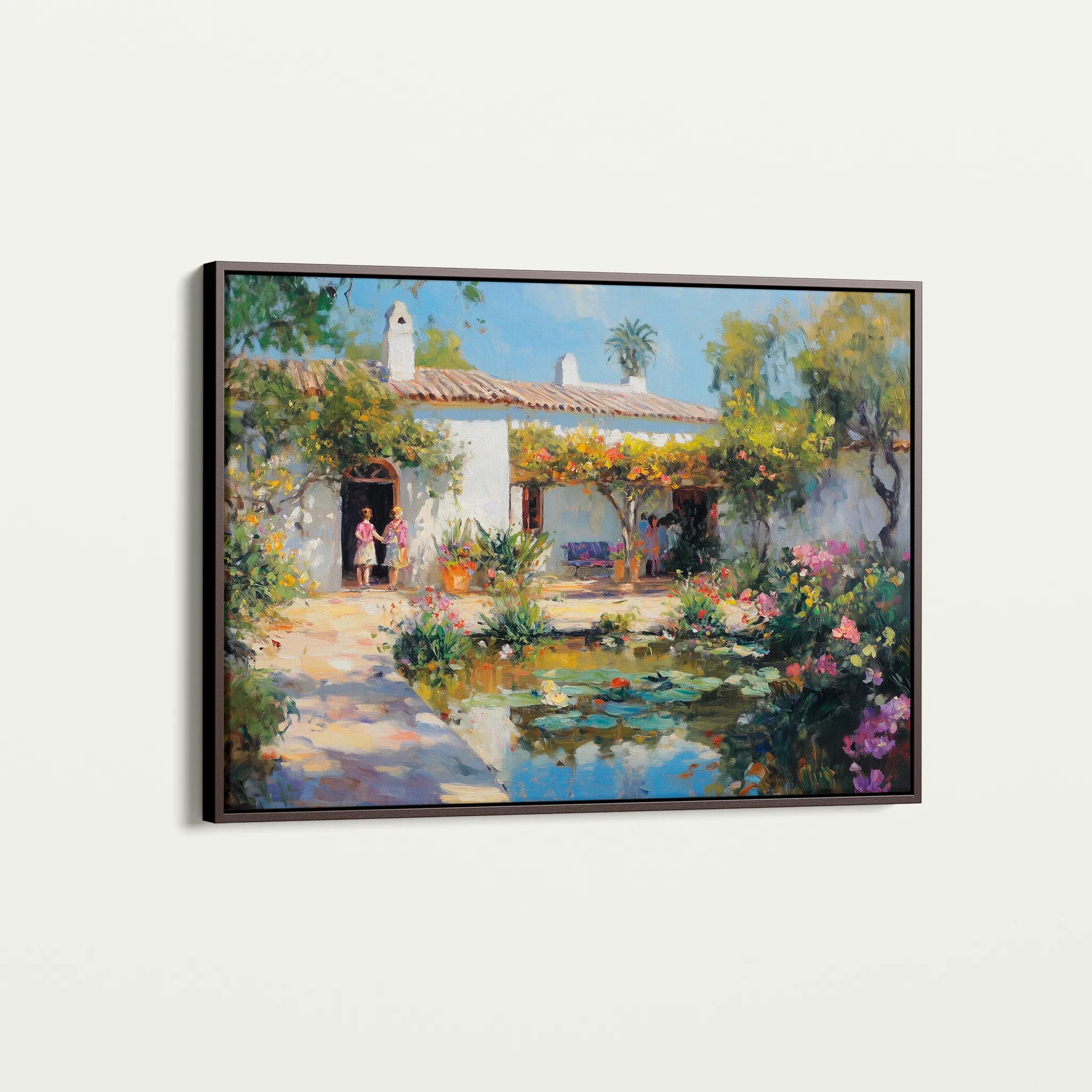 Landscape 166 Canvas Art 18" x 24" / 45 x 60 cm / Black