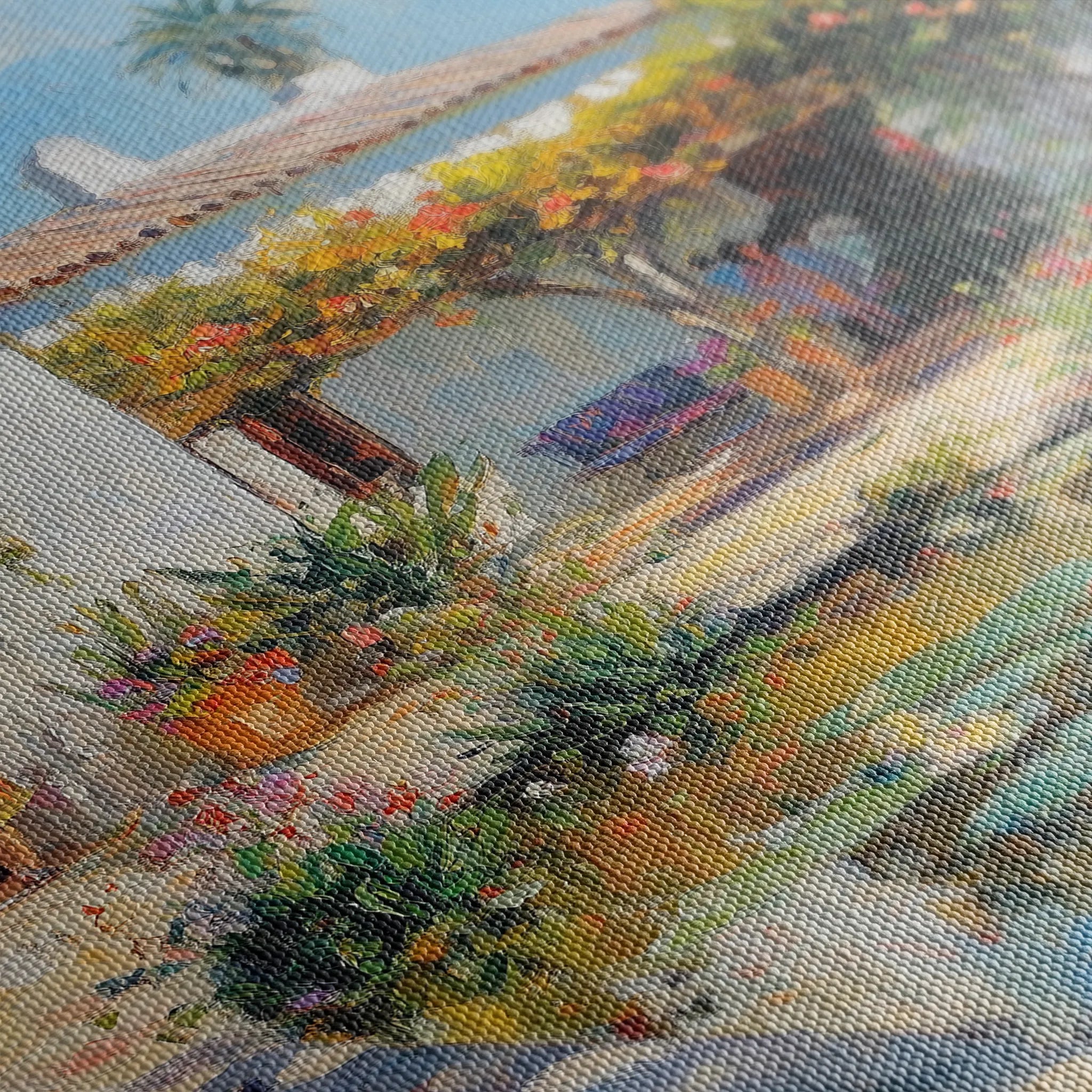 Landscape 166 Canvas Art 18" x 24" / 45 x 60 cm / Black