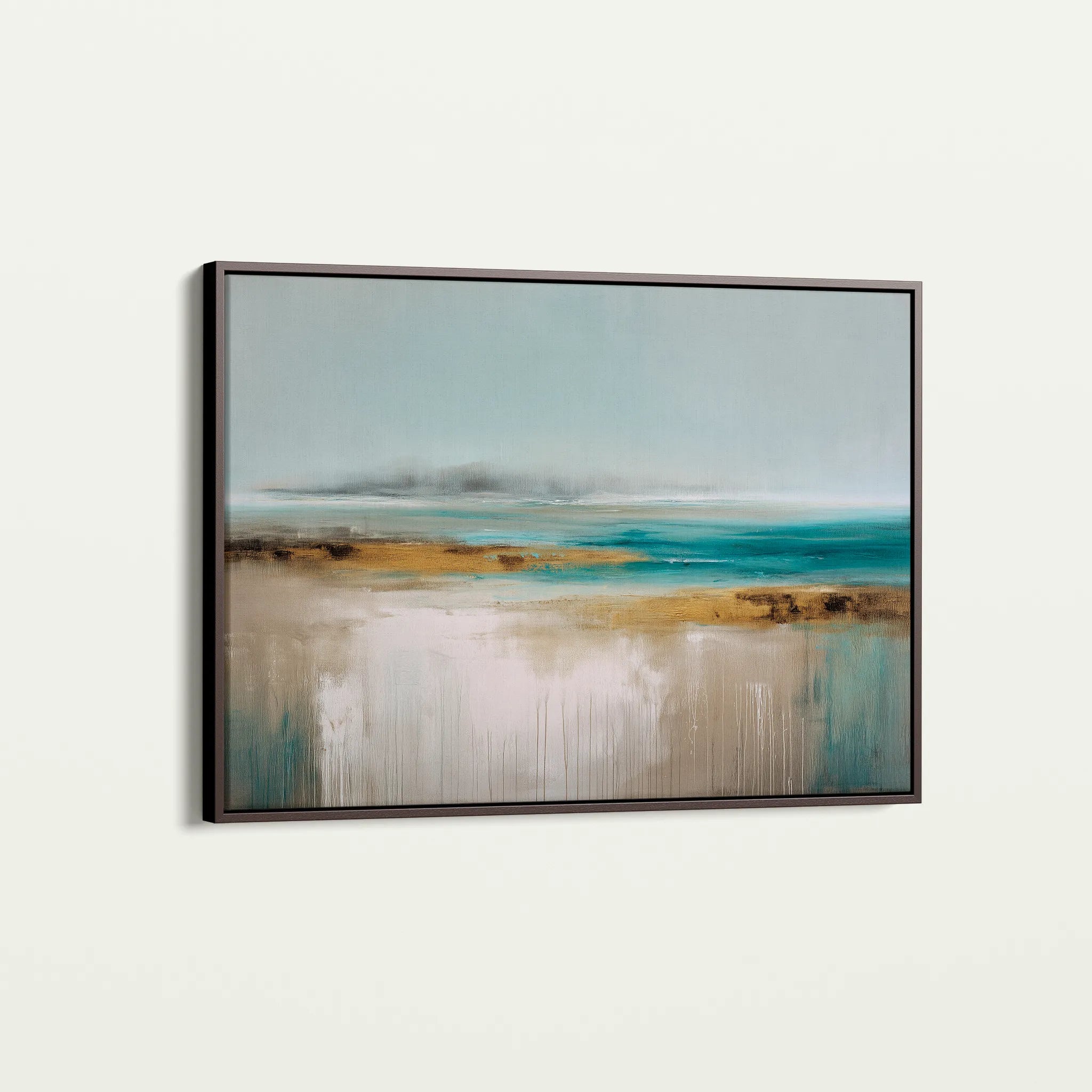 Abstract 1677 Canvas Art 18" x 24" / 45 x 60 cm / Black