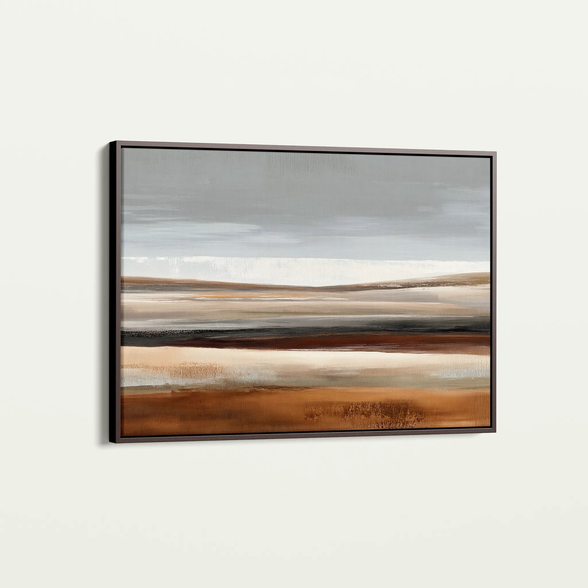 Abstract 1678 Canvas Art 18" x 24" / 45 x 60 cm / Black