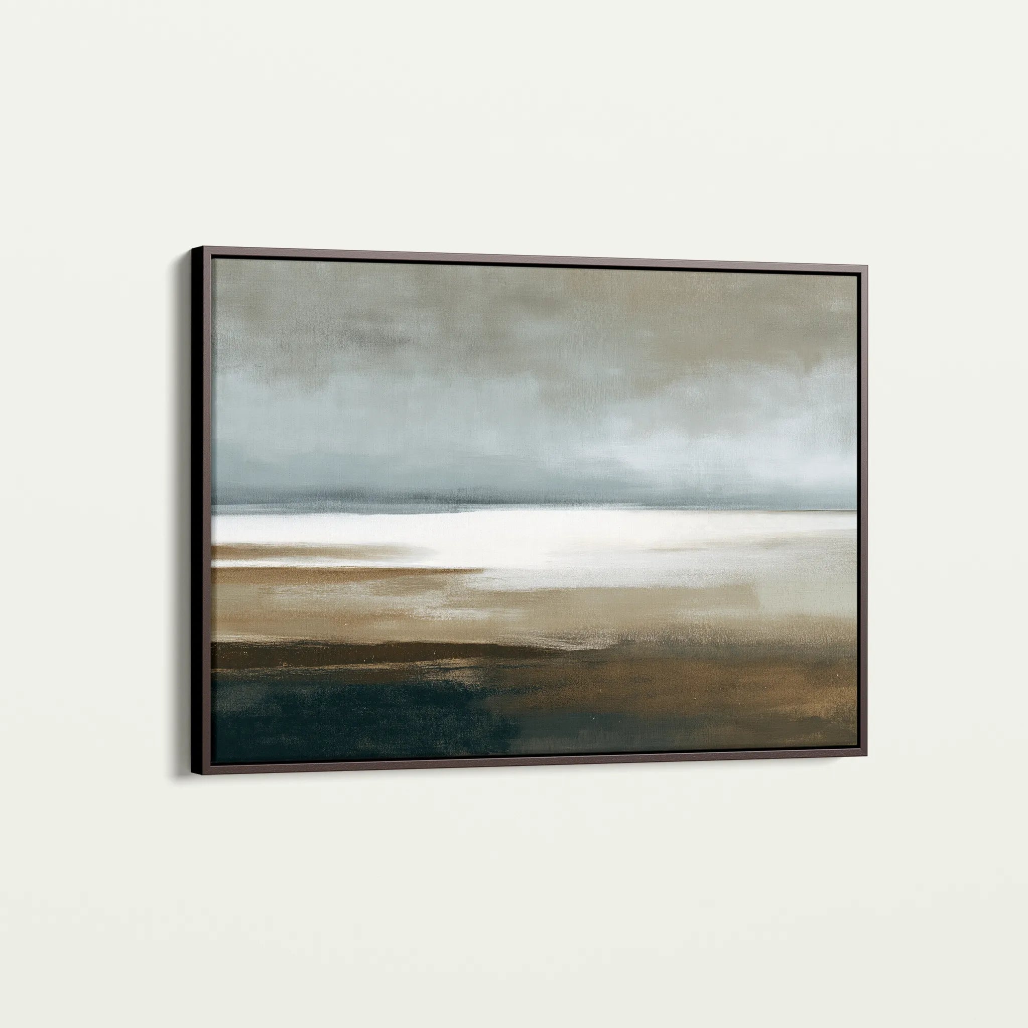 Abstract 1679 Canvas Art 18" x 24" / 45 x 60 cm / Black