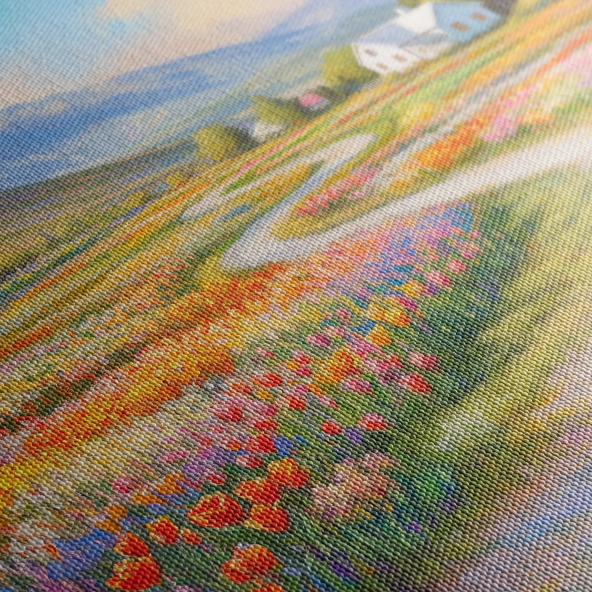 Landscape 169 Canvas Art 18" x 24" / 45 x 60 cm / Black